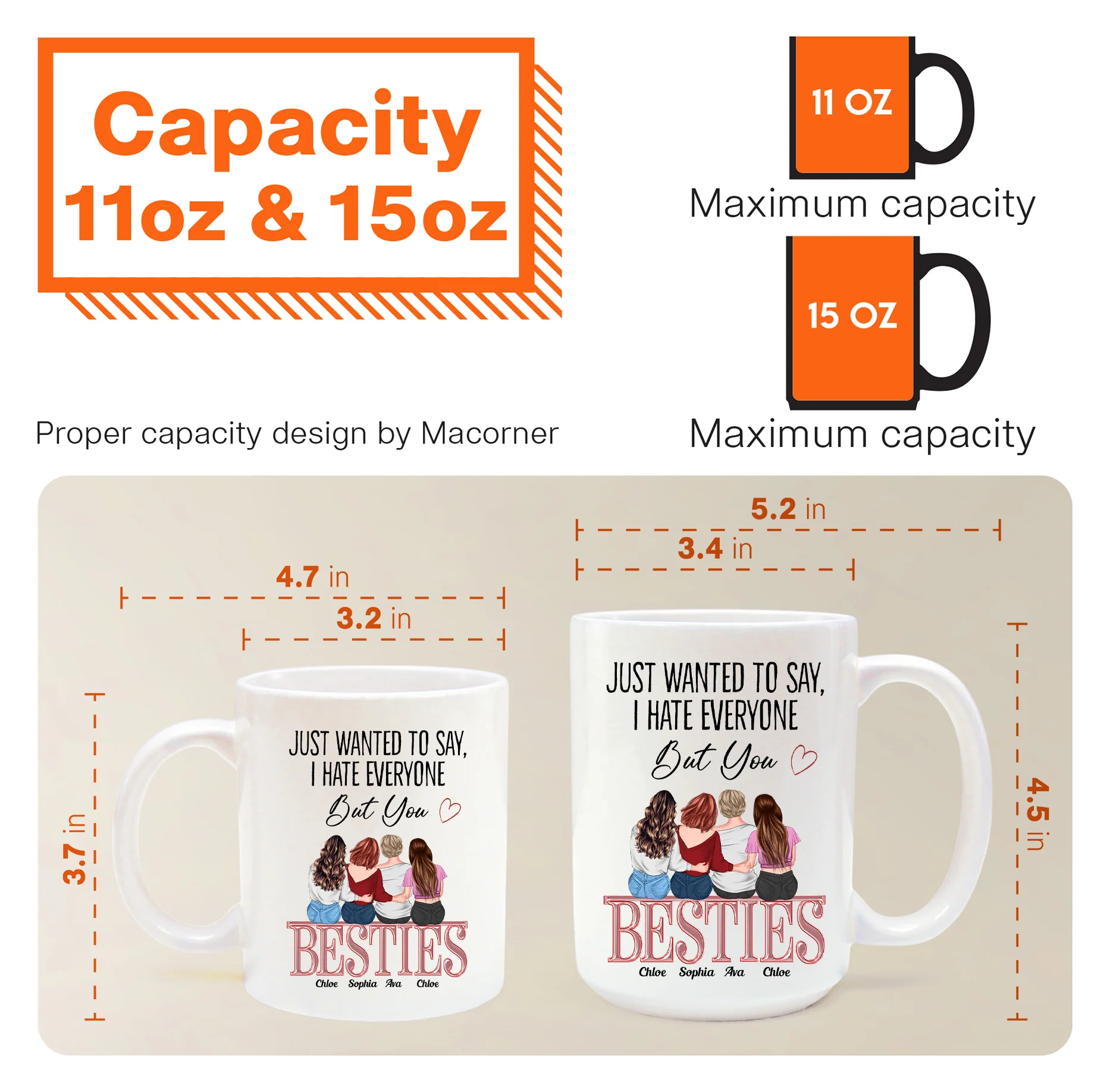 Just Wanted To Say - Personalized Mug - Image 8