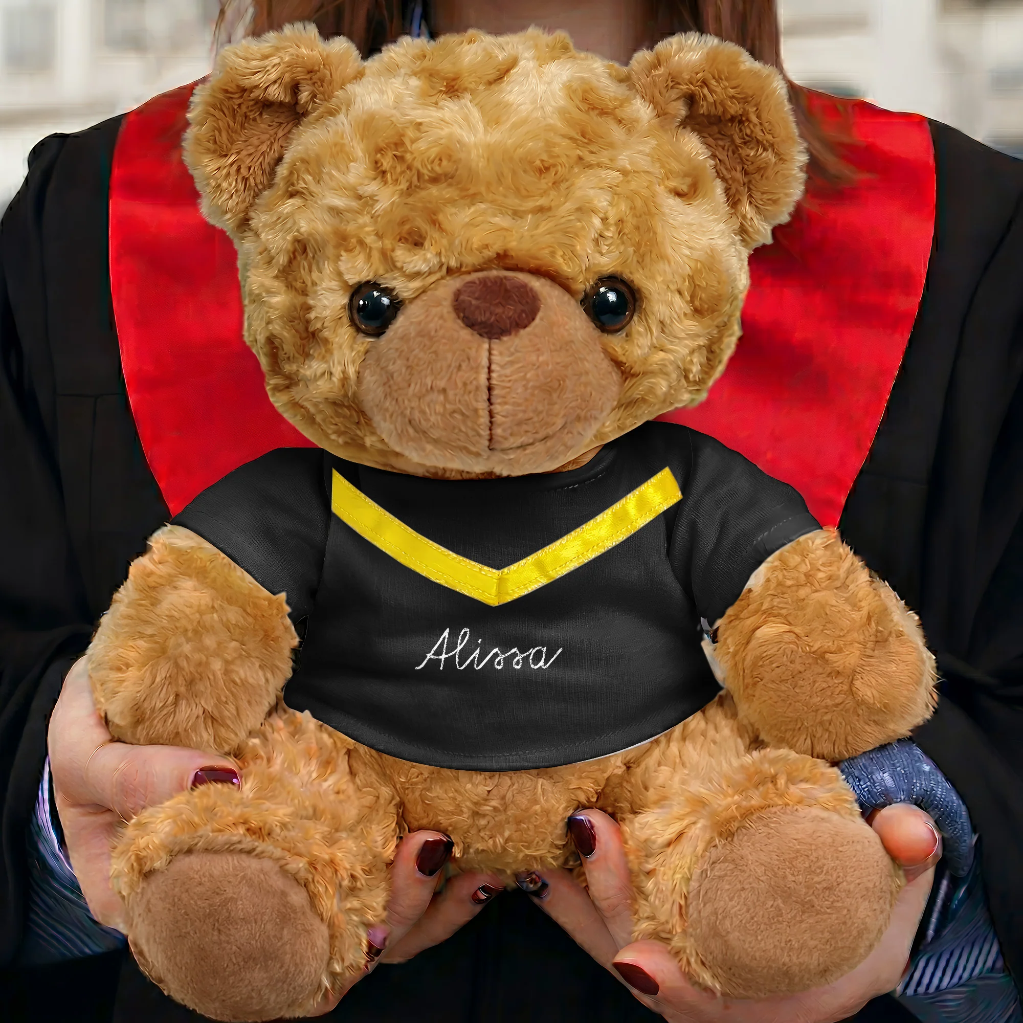 Kid Pencil Graduation Custom Photo - Personalized Graduation Teddy Bear - Image 5