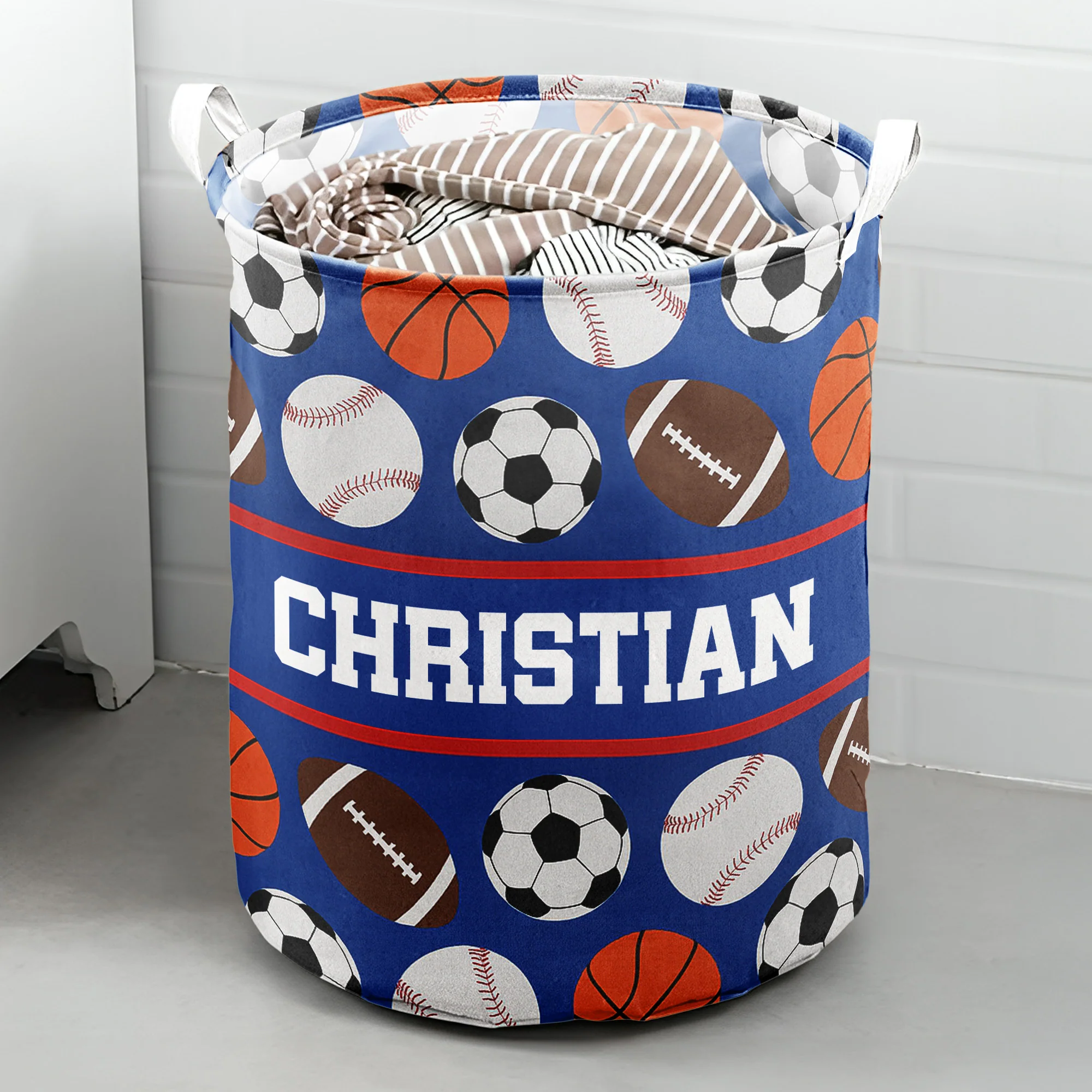 Kids Sports - Personalized Storage Basket - Image 4