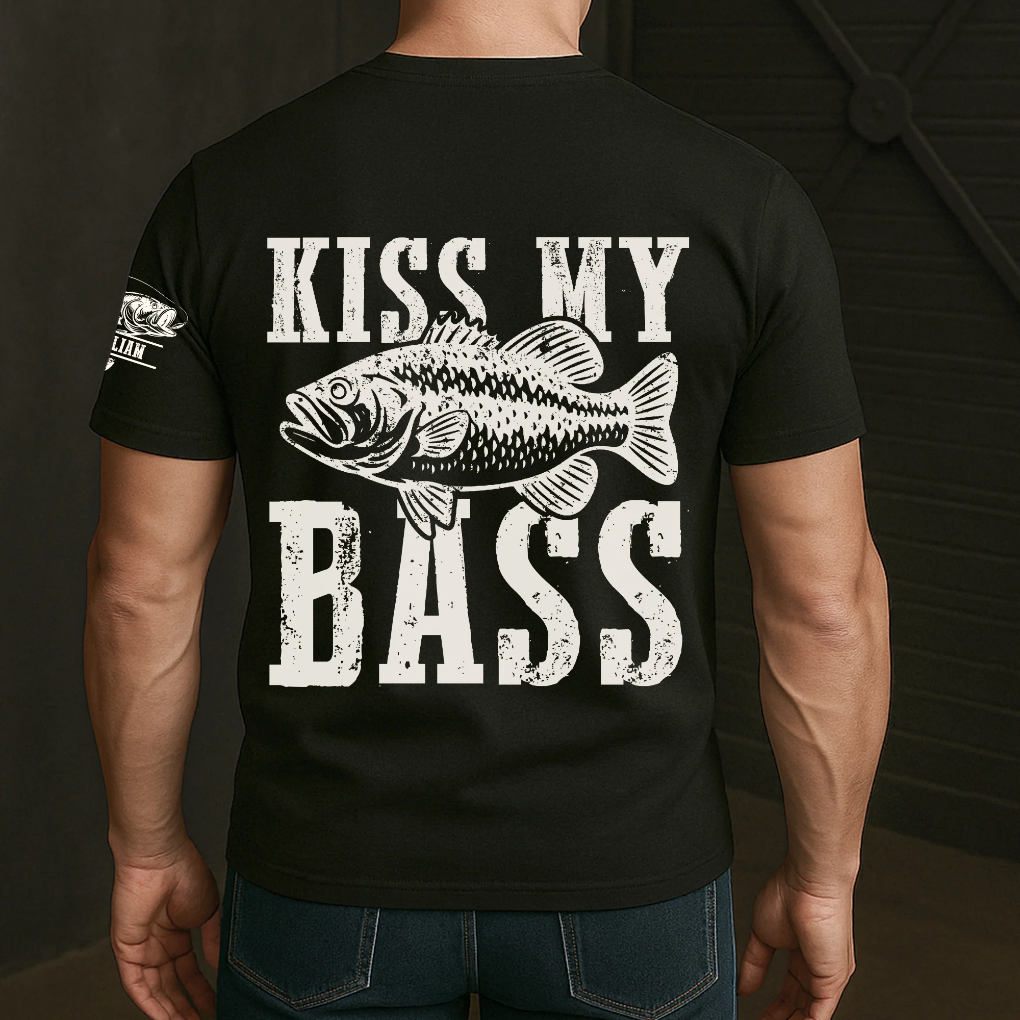 Kiss My Bass - Personalized Shirt - Image 2