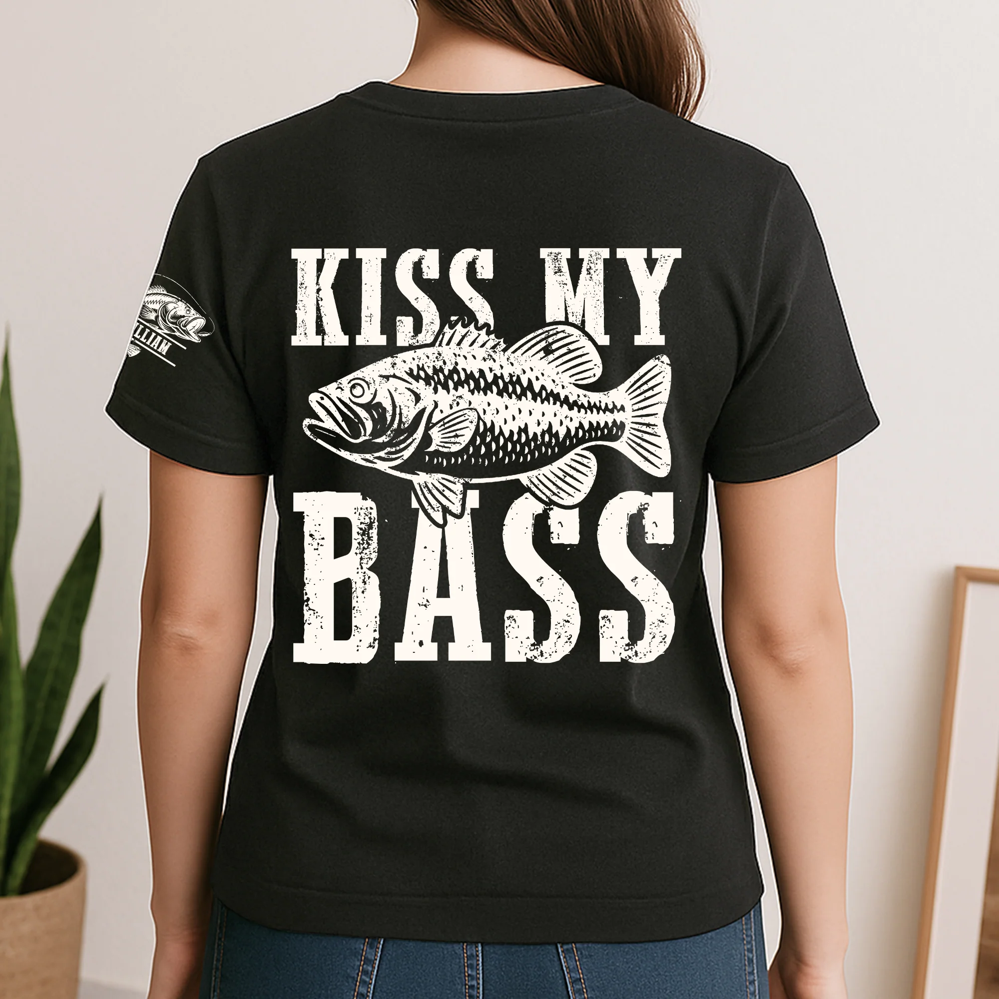 Kiss My Bass - Personalized Shirt - Image 3