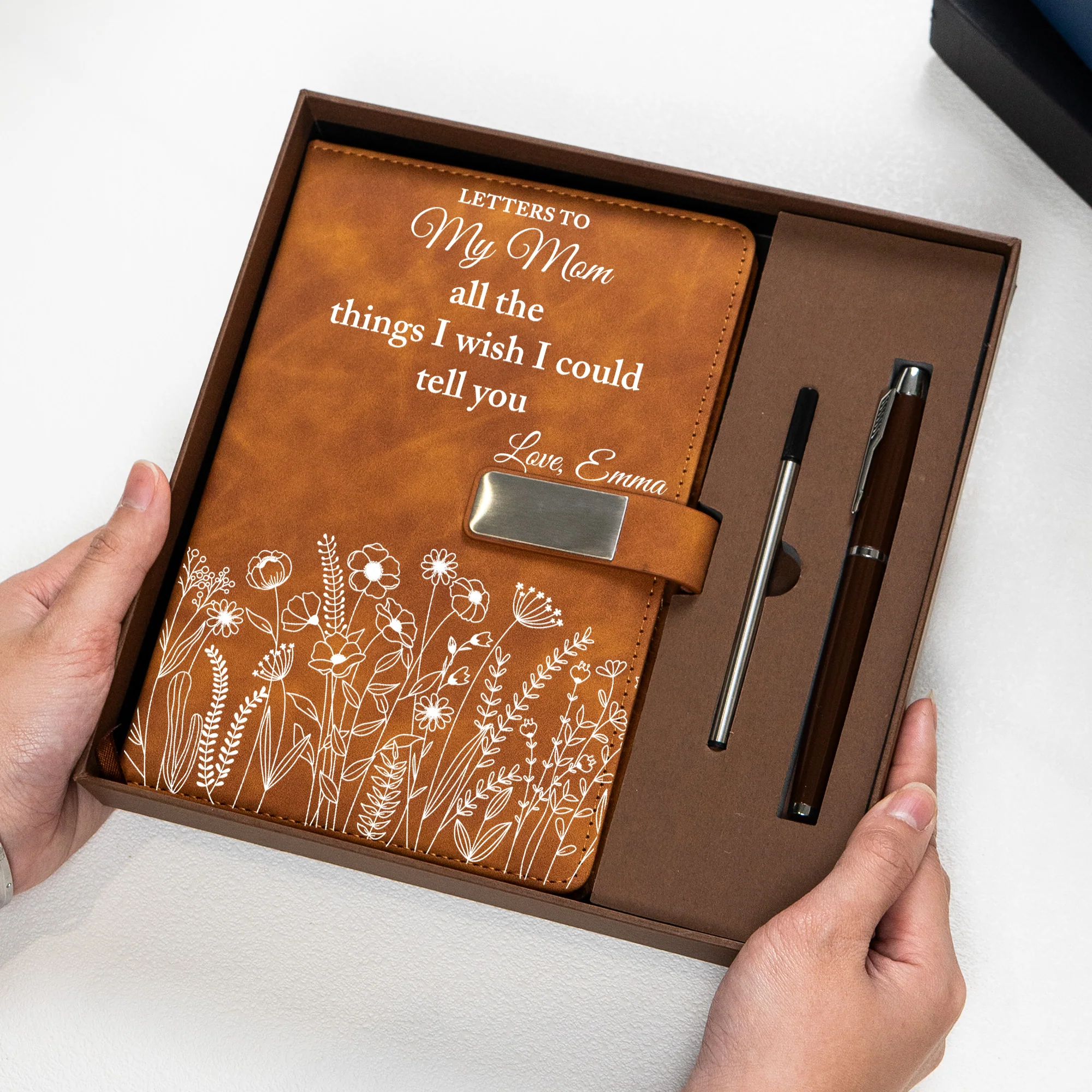 Letter To Loved One Grief & Remembrance Book - Personalized Notebook Set - Image 3