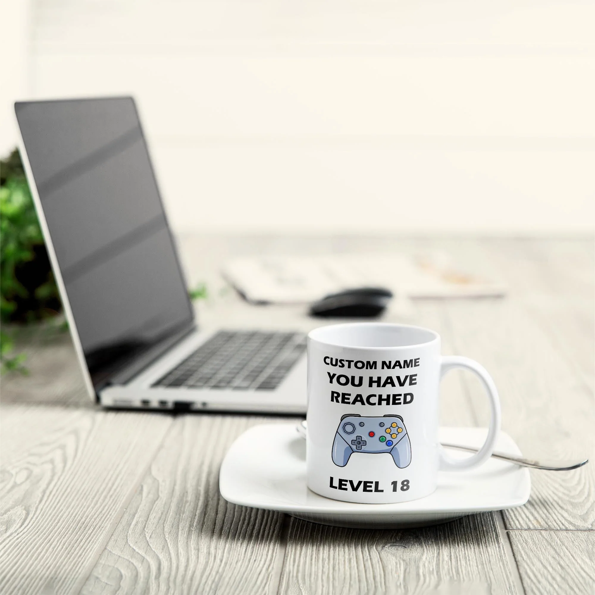 Level Mug - Personalized Mug - Birthday Gift For Friends And Family - Image 3