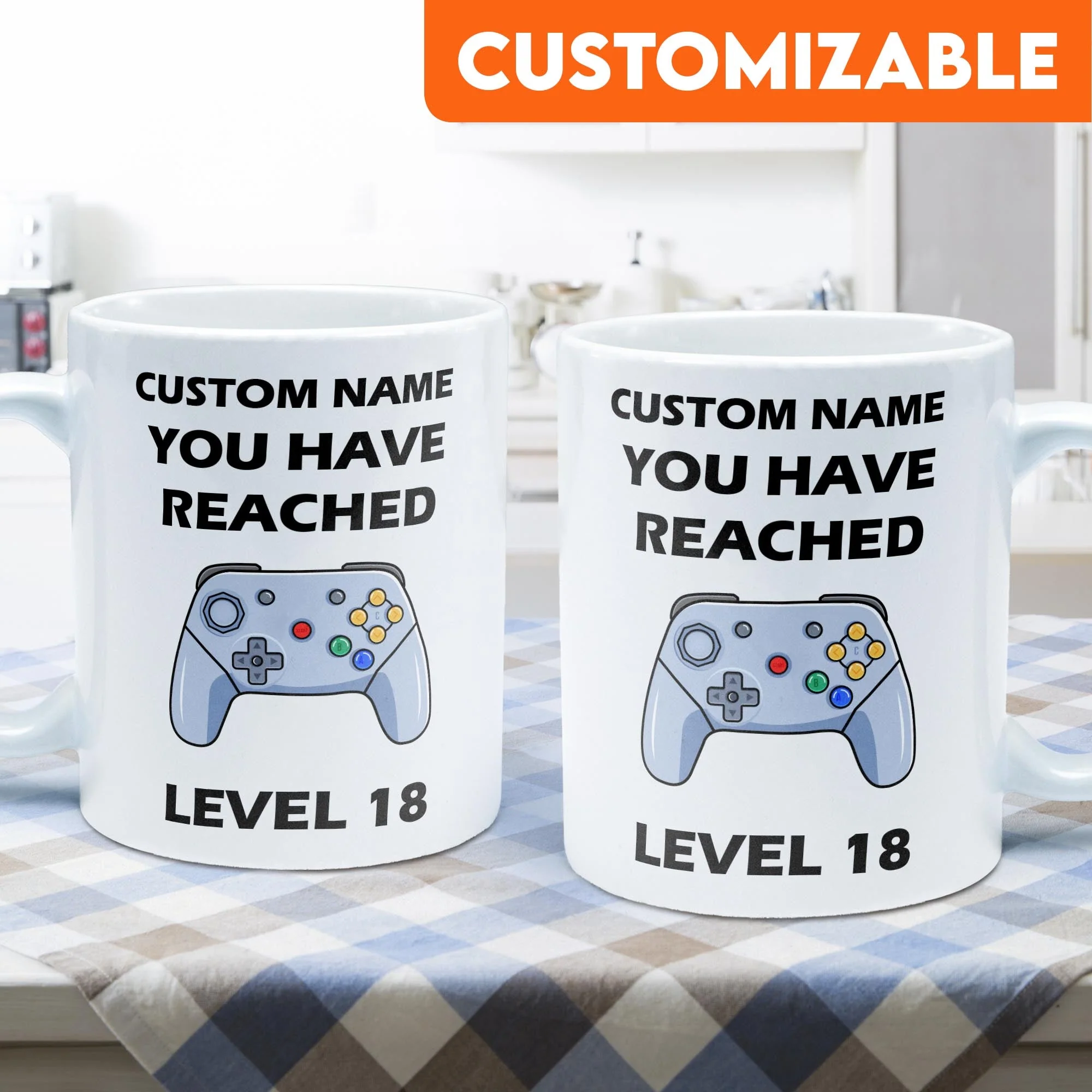 Level Mug - Personalized Mug - Birthday Gift For Friends And Family - Image 6