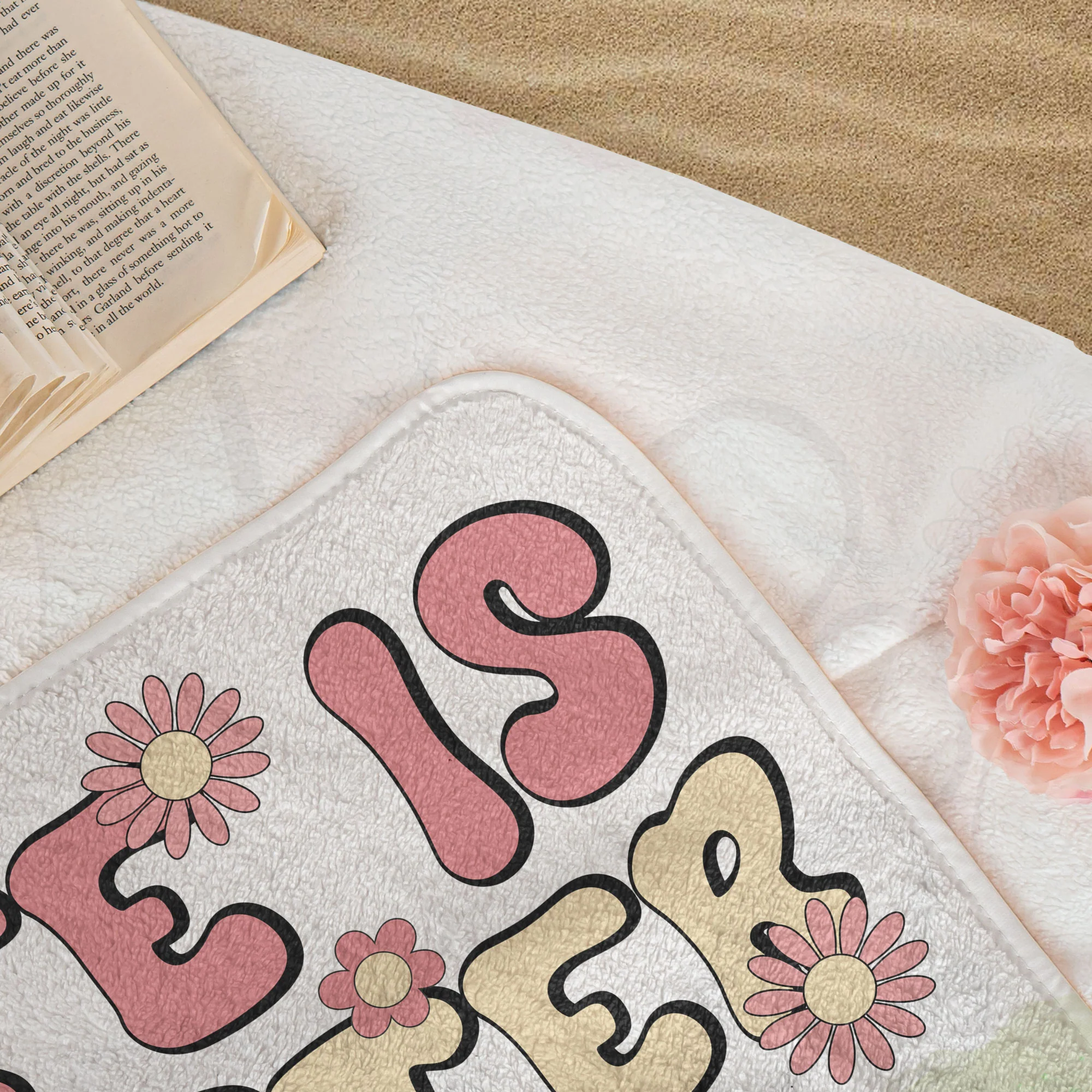Life Is Better With Dogs - Personalized Quick-Dry Beach Towel - Image 4