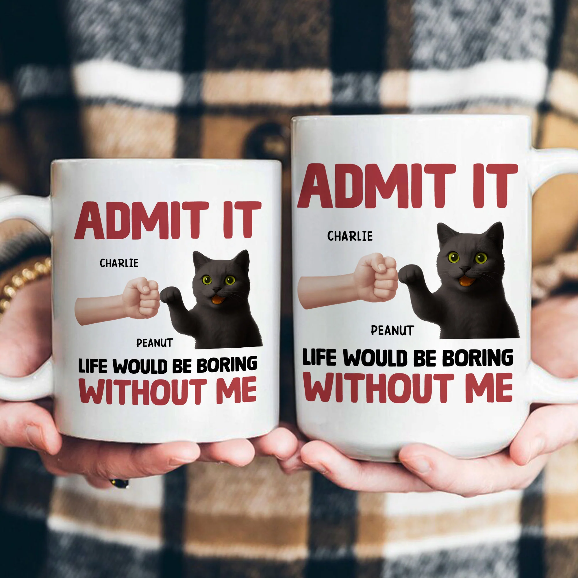 Life Would Be Boring Without Me - Personalized Mug - Image 4