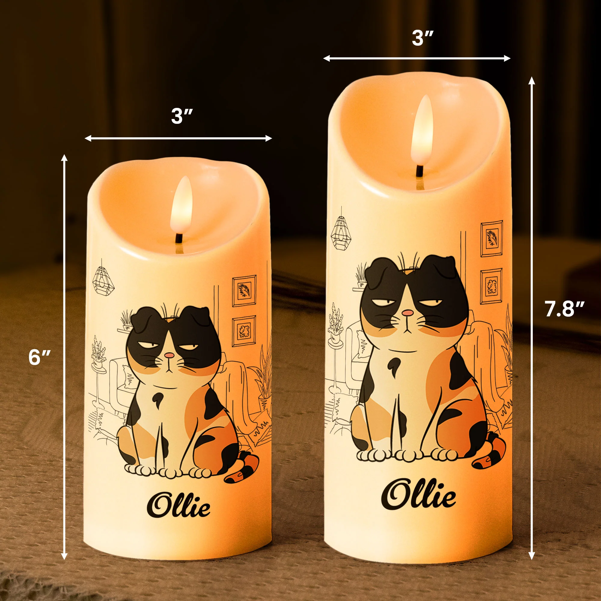 Light Me When - Personalized LED Candle - Image 5