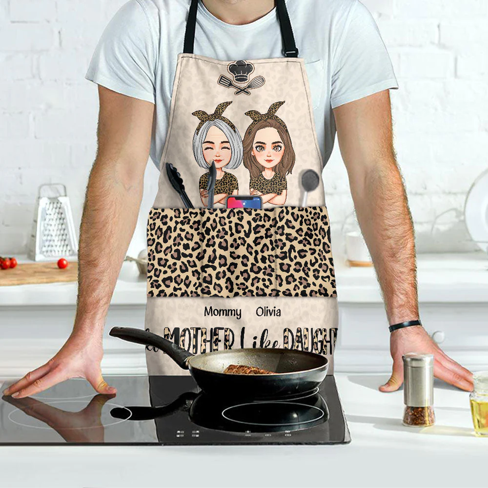 Like Mother Like Daughter - Personalized Apron - Image 3
