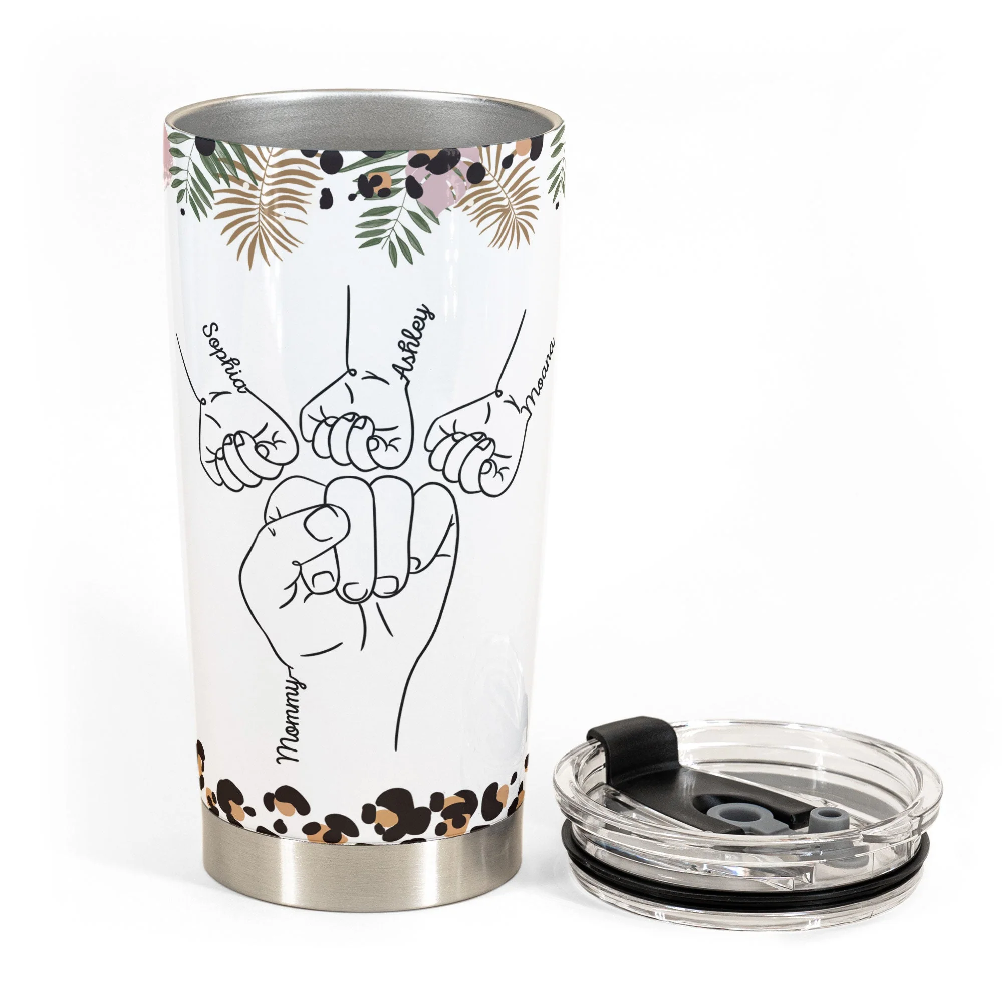 Like Mother Like Daughter - Personalized Tumbler Cup - Birthday Gift For Mother, Mom, Daughter - Image 3