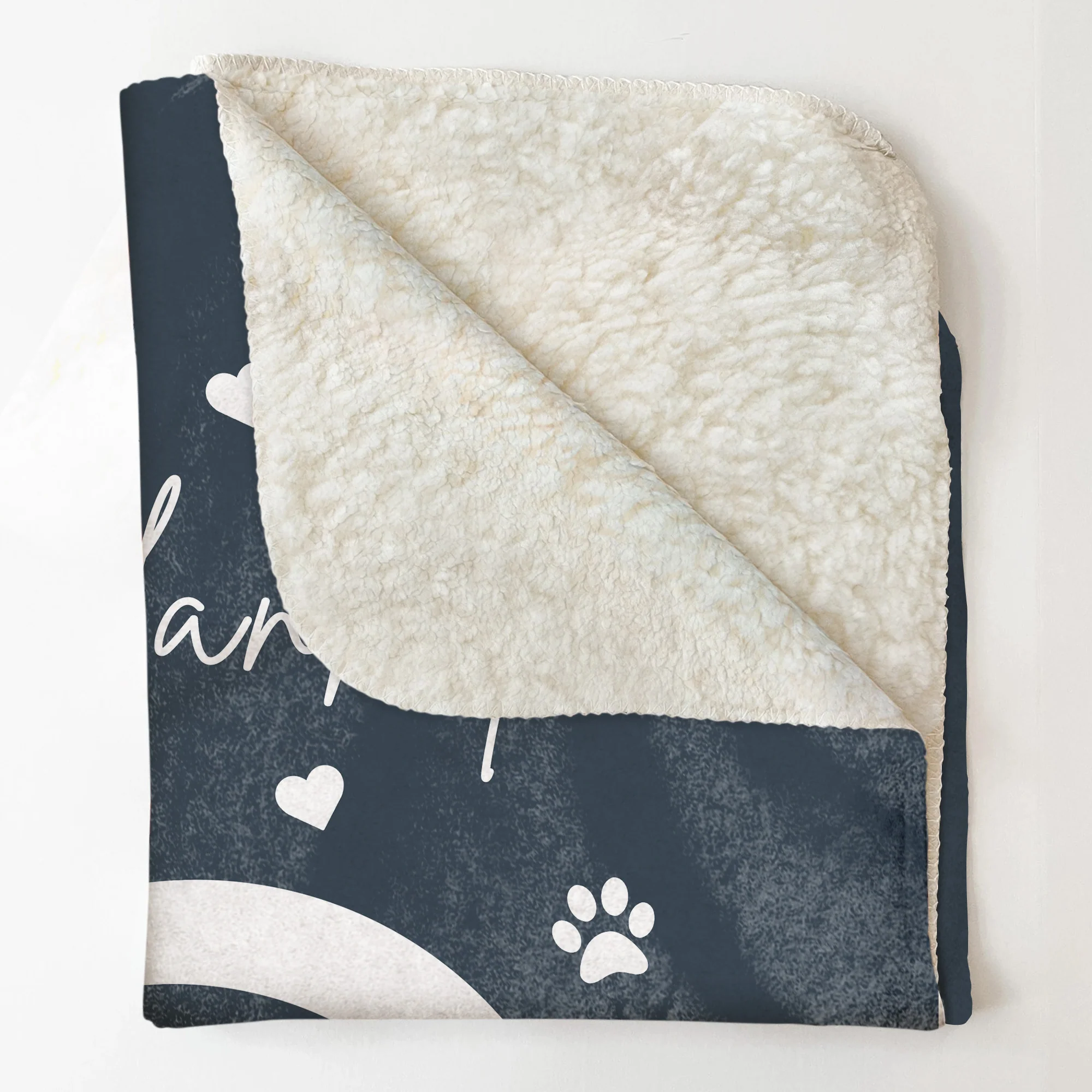 Loss Of Dog Snuggle This Blanket And Think Of Me - Personalized Photo Blanket - Image 8