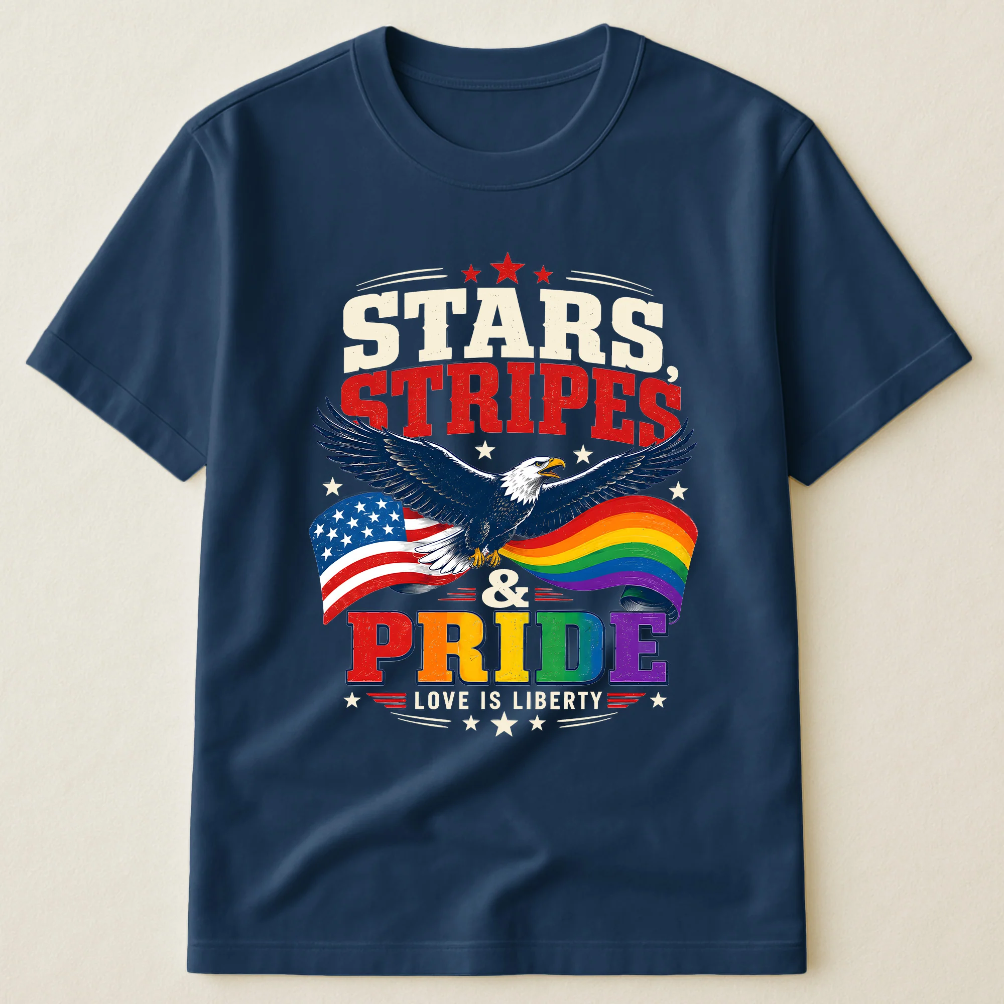 Love Is Liberty Lgbtq+ - Shirt - Image 48