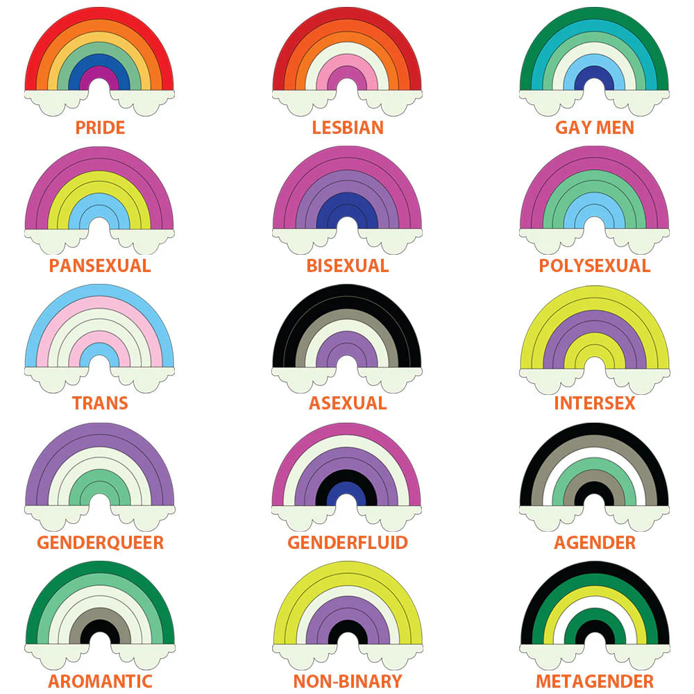 Love Is Love Rainbow - Personalized Window Hanging Suncatcher Ornament - Image 5