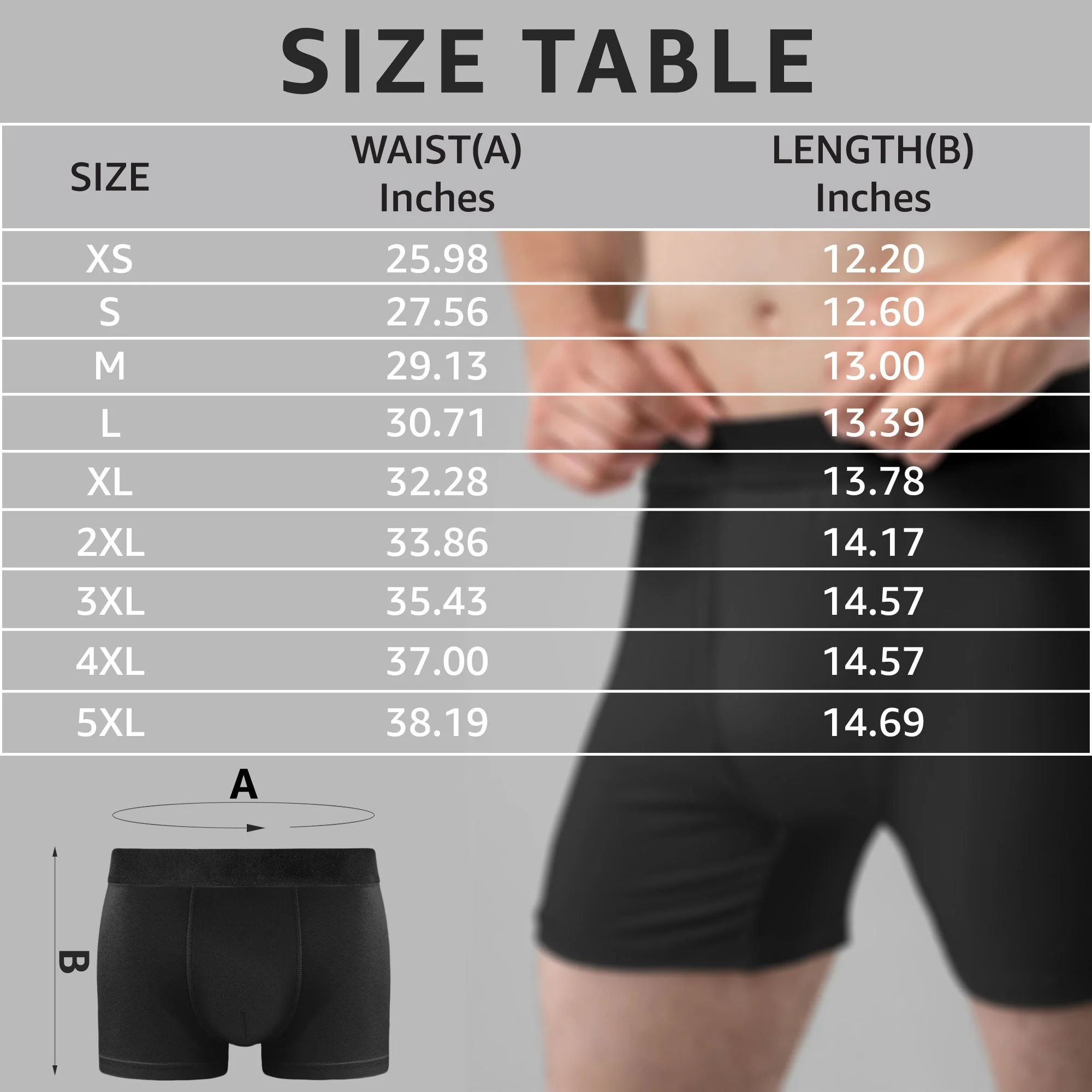 Love You To The Moon And Back Anniversary Gift - Personalized Photo Men's Boxer Briefs - Image 7