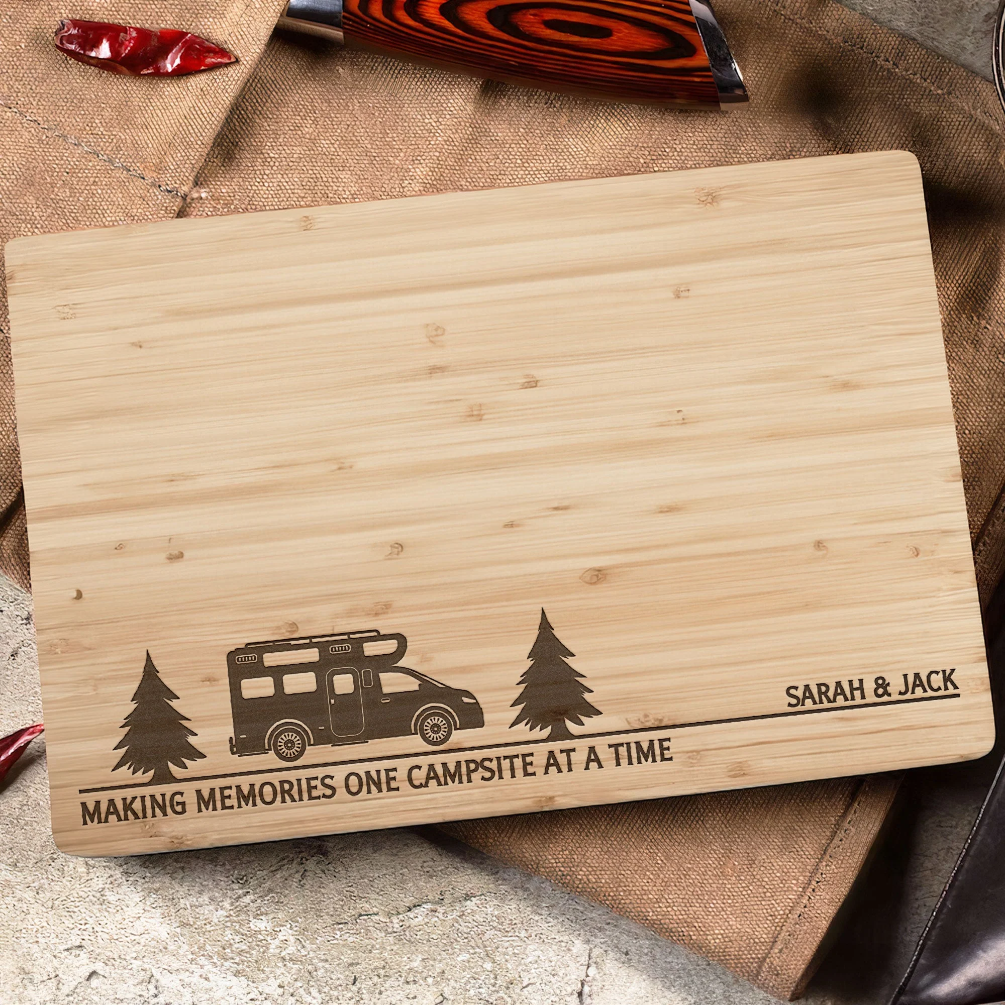 Making Memories - Personalized Cutting Board - Image 2