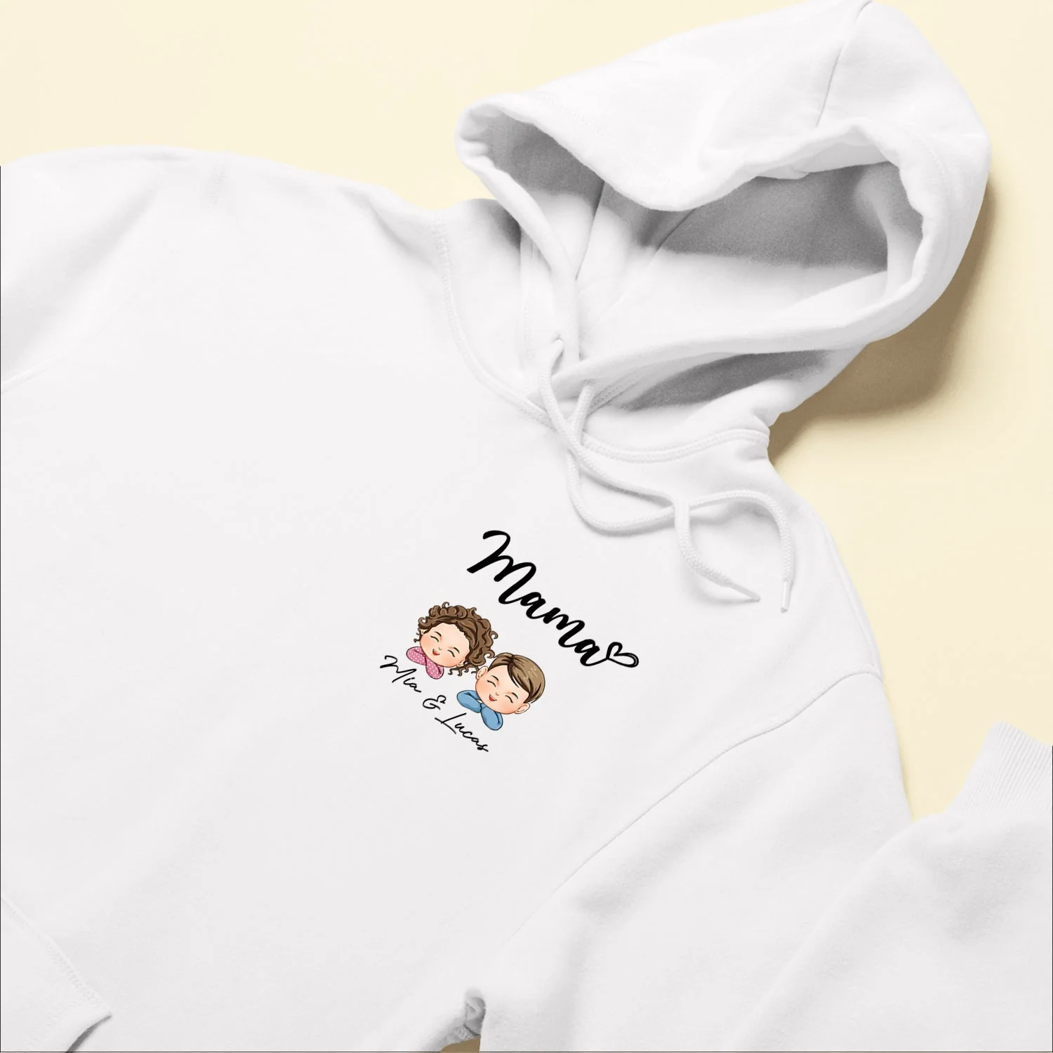 Mama Mom Mum With Kids Names - Personalized Shirt - Image 6