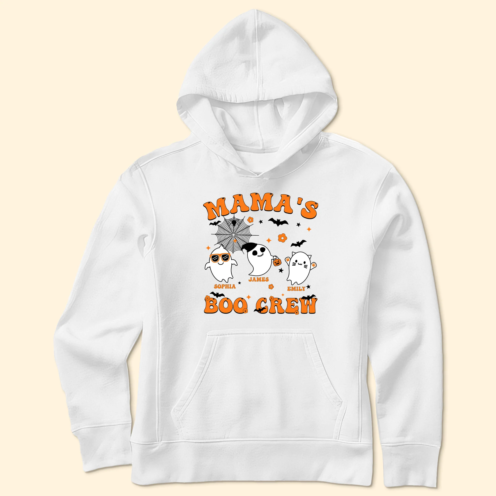 Mama's Boo Crew Halloween Spooky - Personalized Shirt - Image 4