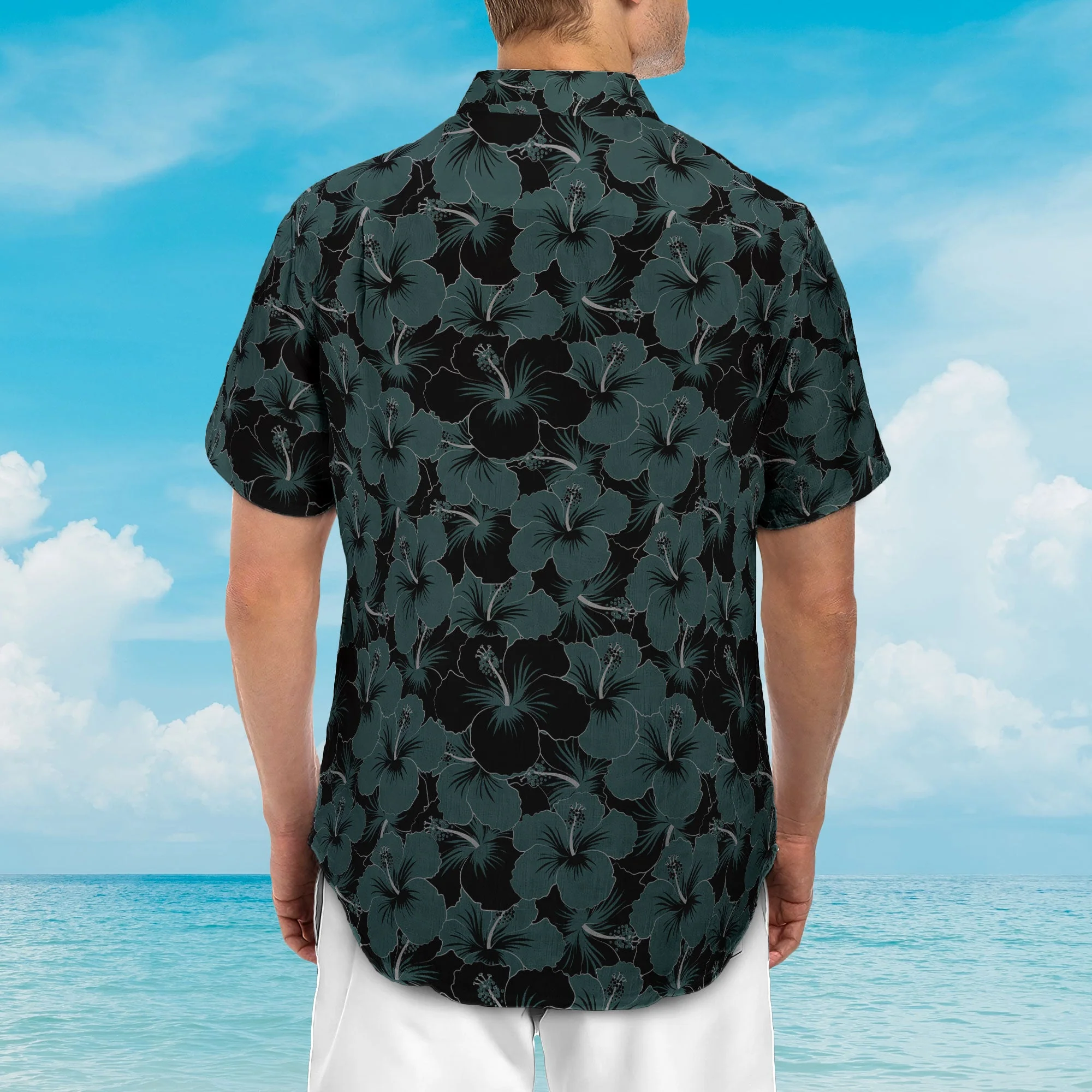 Man Hawaiian Shirt - Personalized Hawaiian Shirt - Image 3