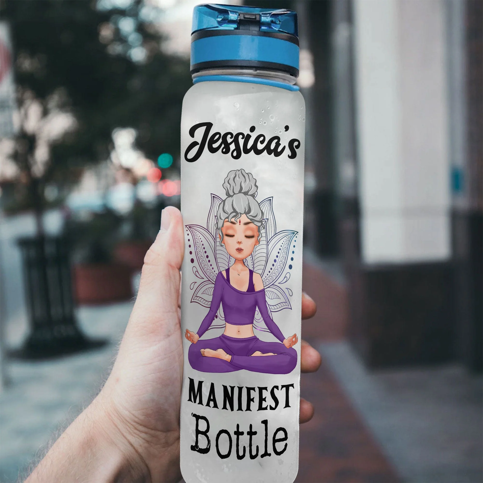 Manifest Bottle - Personalized Water Tracker Bottle - Image 3