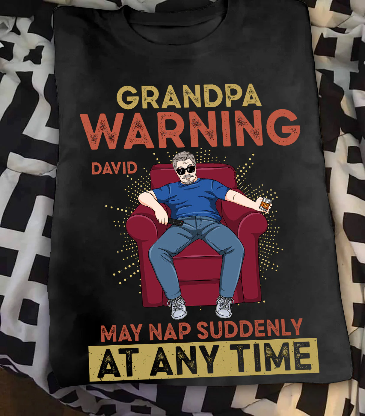 May Nap Suddenly At Any Time - Personalized Shirt - Image 4