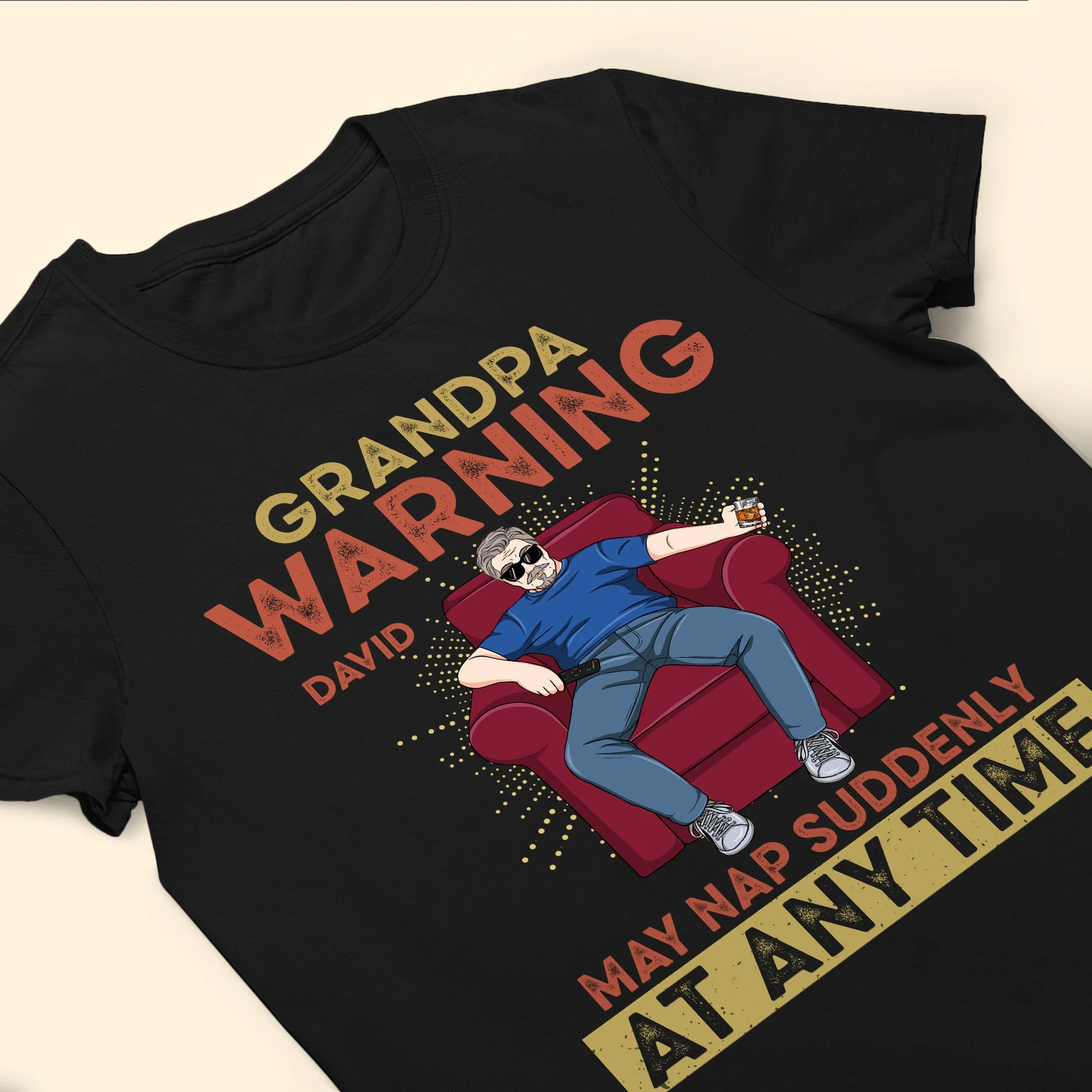 May Nap Suddenly At Any Time - Personalized Shirt - Image 5