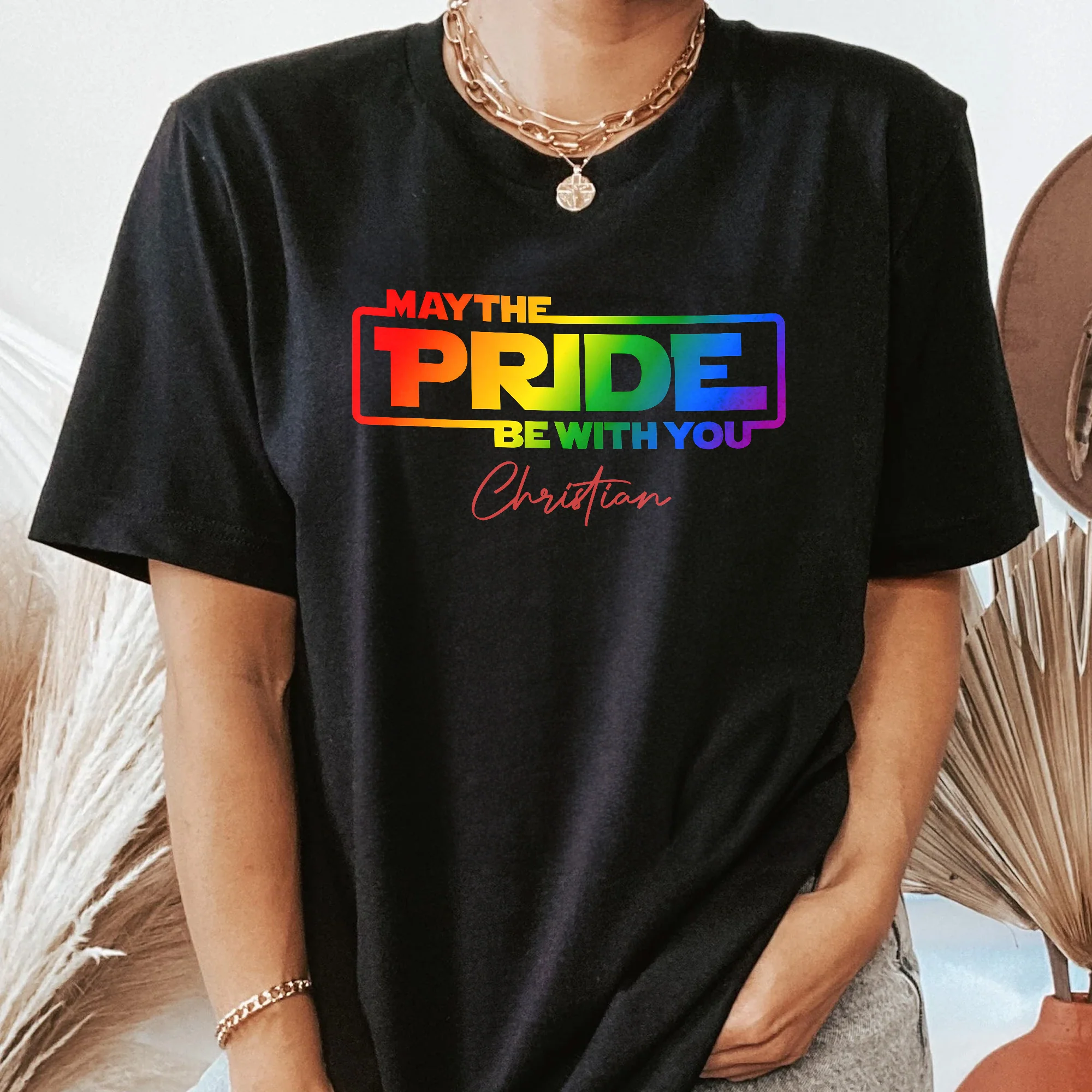 May The Pride Be With You - Personalized Shirt - Image 2