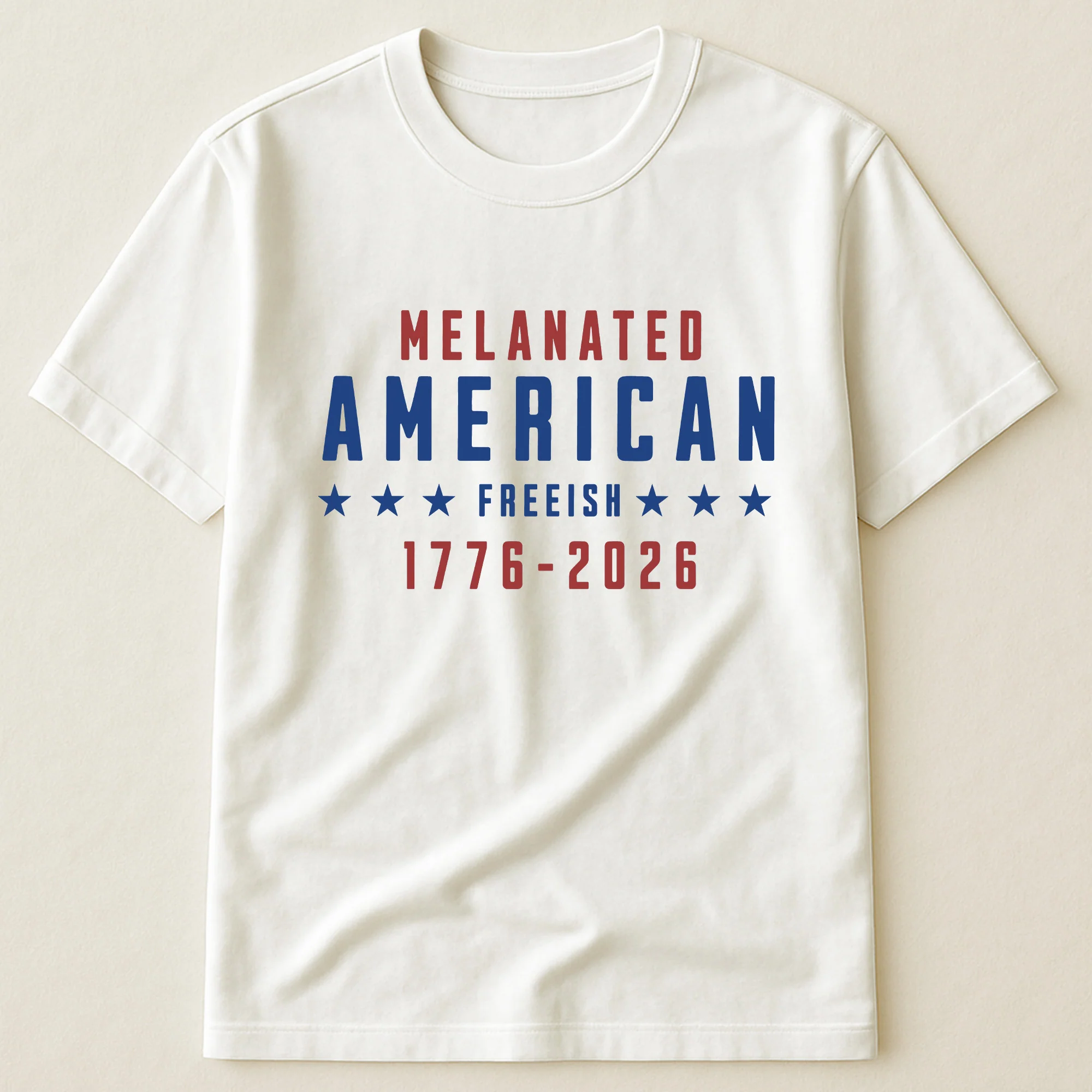 Melanated American Freeish - Shirt - Image 8