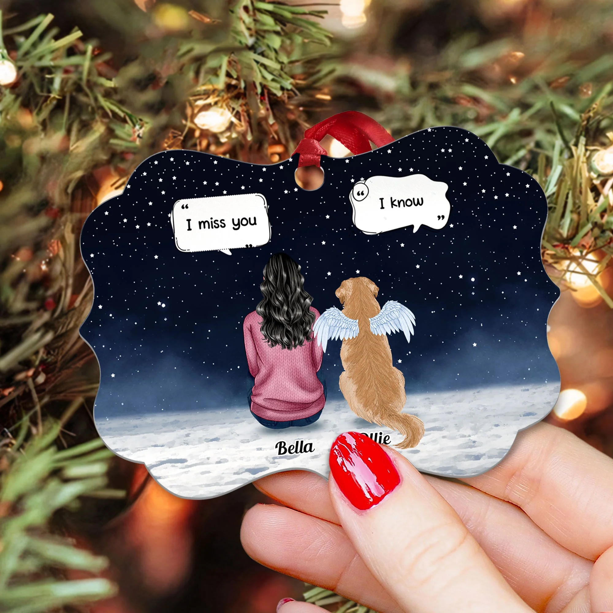 Memorial Pet - Personalized Pet Memorial Ornament - Image 3