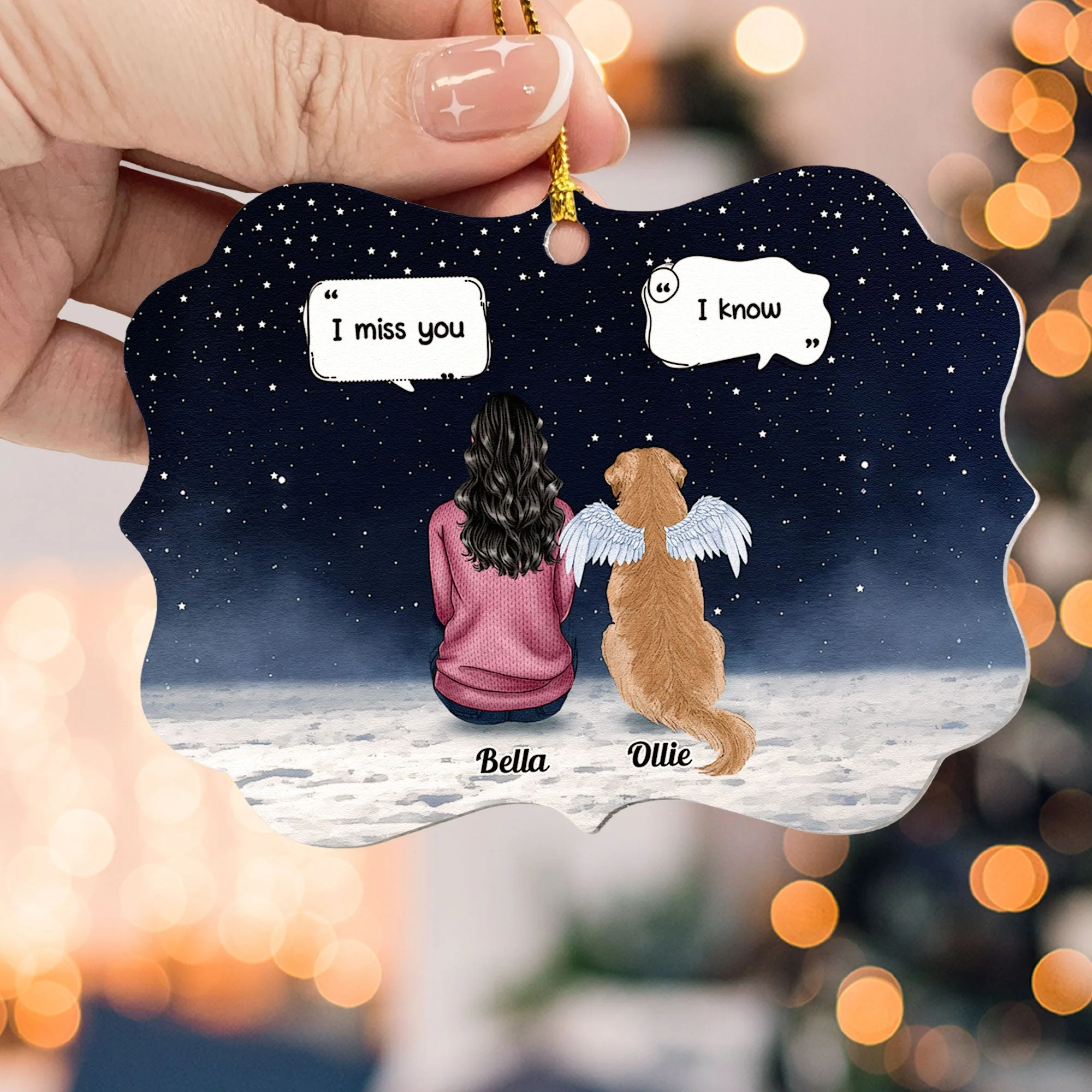 Memorial Pet - Personalized Pet Memorial Ornament - Image 4