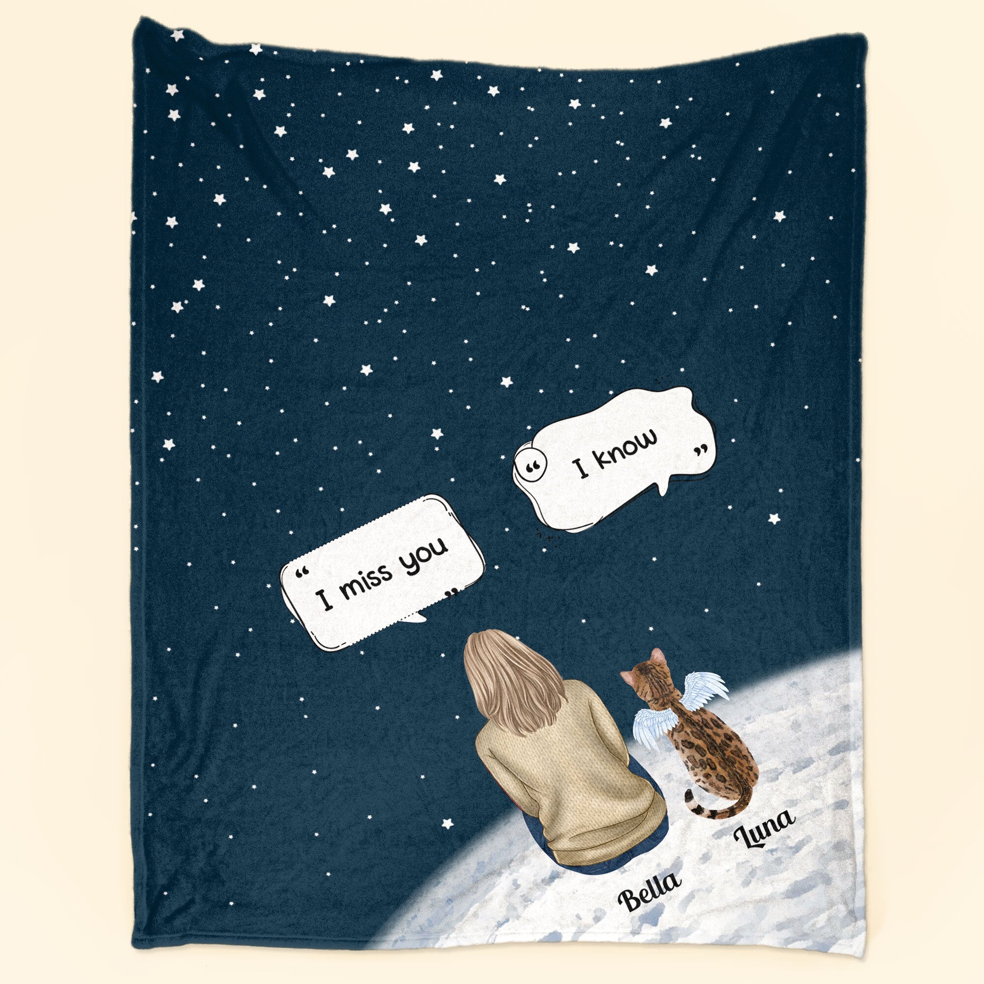 Memorial Pet Ver 2 - Personalized Pet Memorial Blanket - Image 2