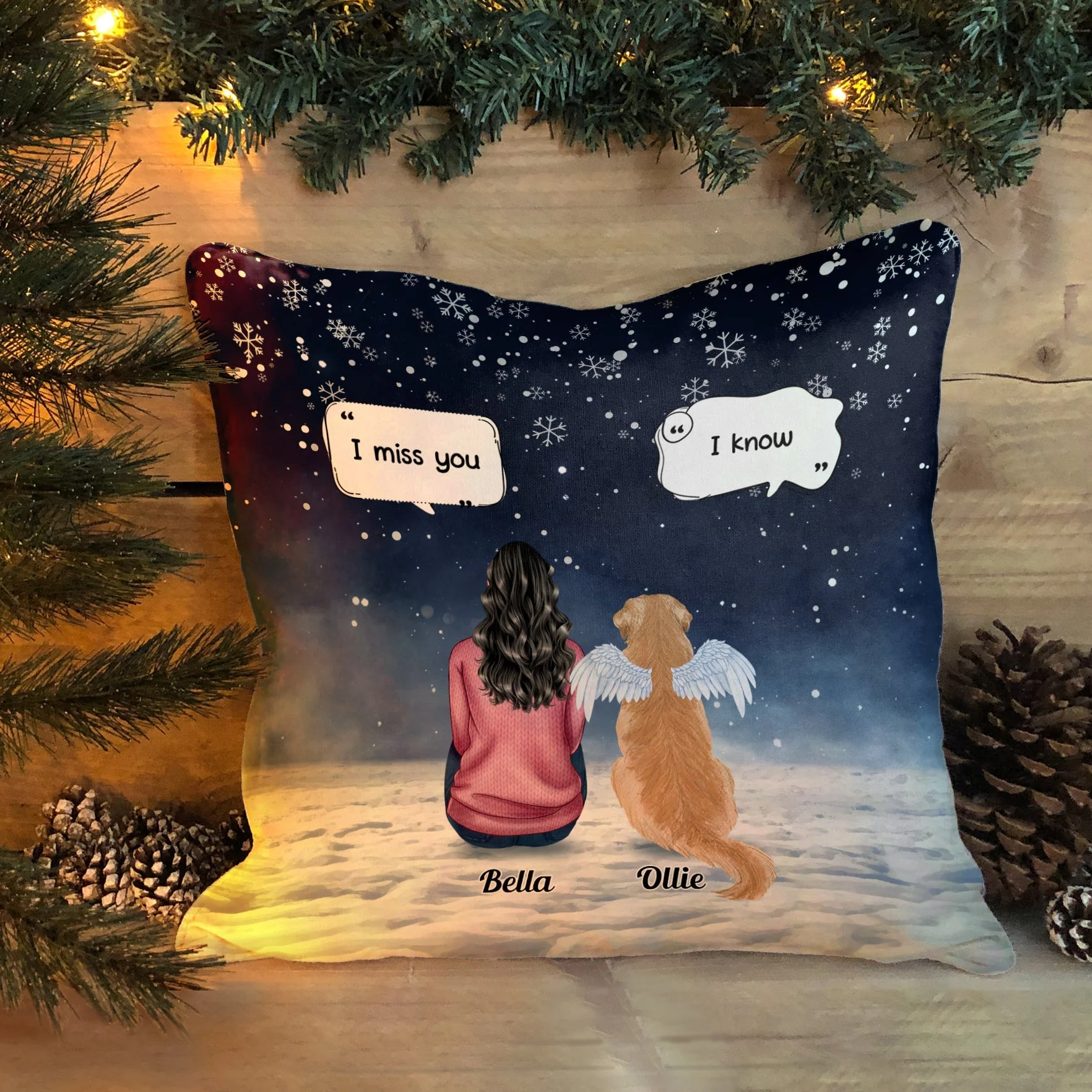 Memorial Pet Ver 2 - Personalized Pillow (Insert Included) - Image 2