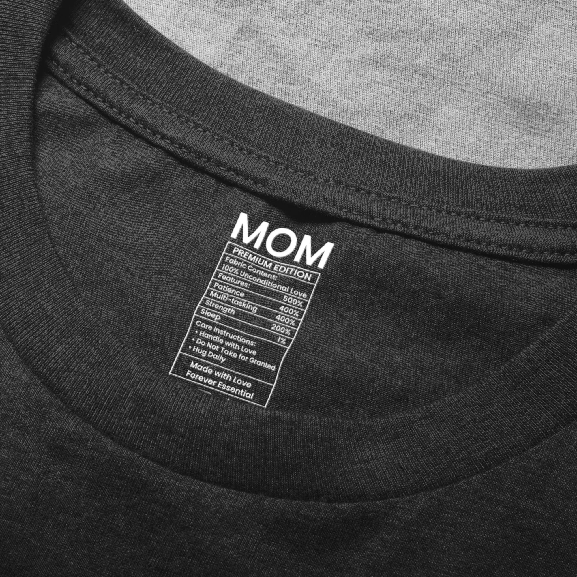 Mom Mum Mama Label With Kids' Names - Hidden Message Shirt Mother's Day Gifts - Personalized Shirt - Image 5