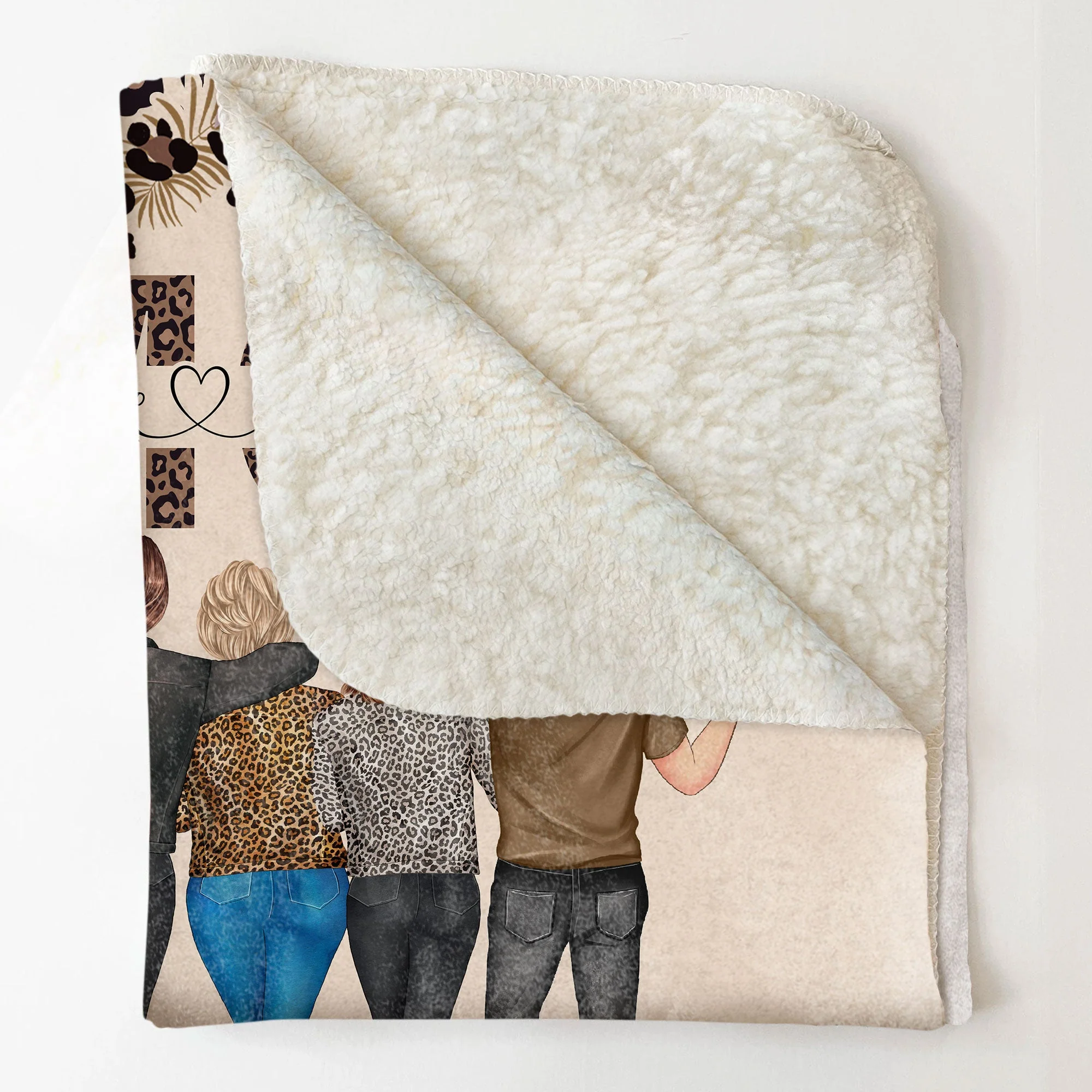 Mom This Blanket Reminds You How Much We Love You - Personalized Blanket - Image 5