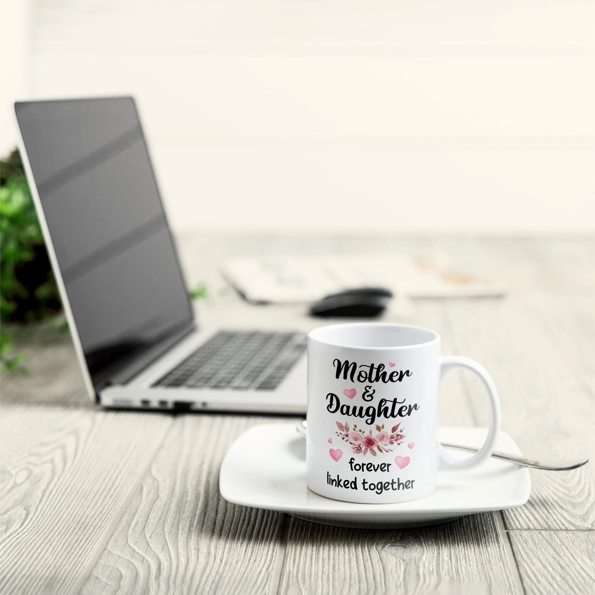 Mother And Daughters - Personalized Mug - Image 3