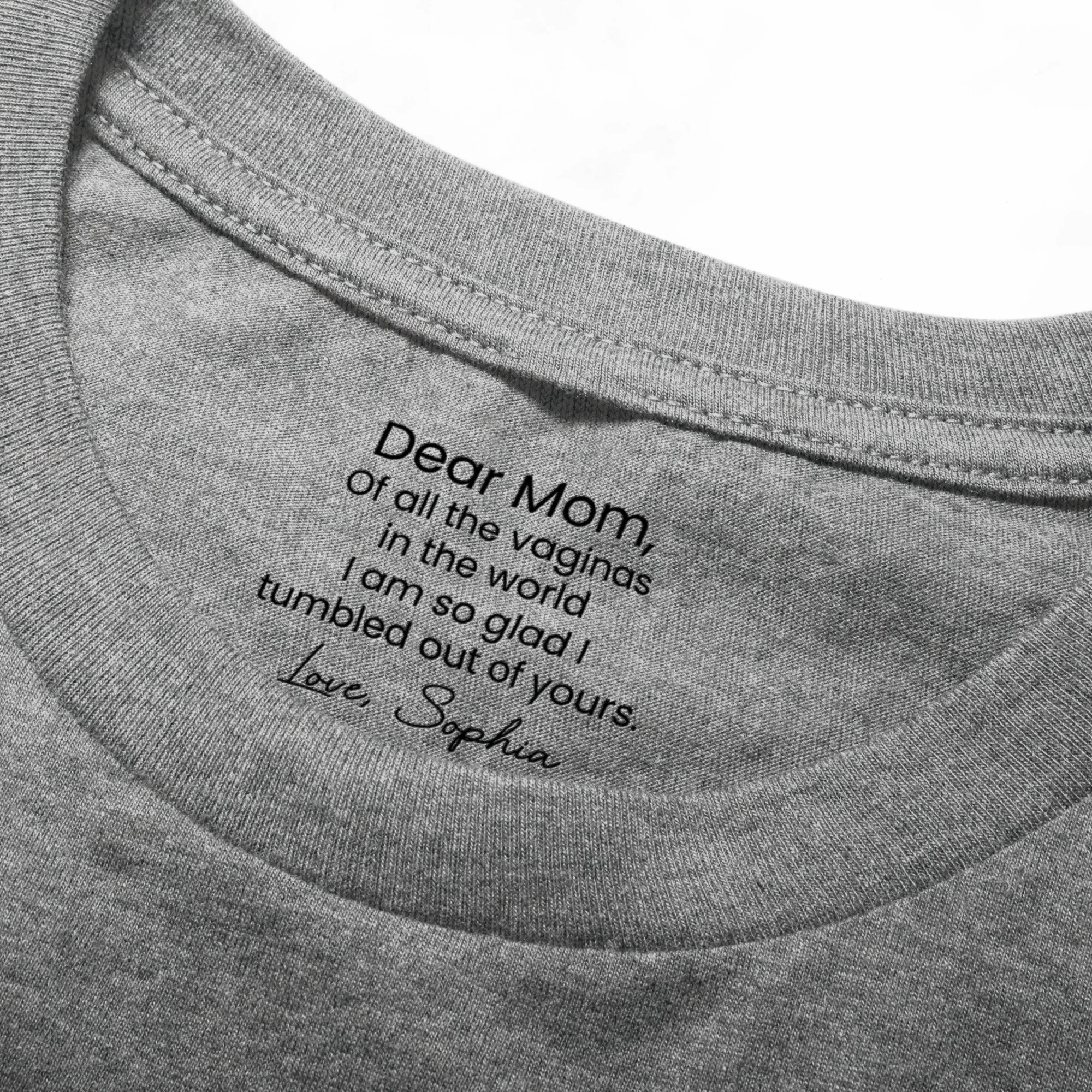 Mother's Day Gift For Mom - Fun Hidden Message - Personalized Shirt - Image 4