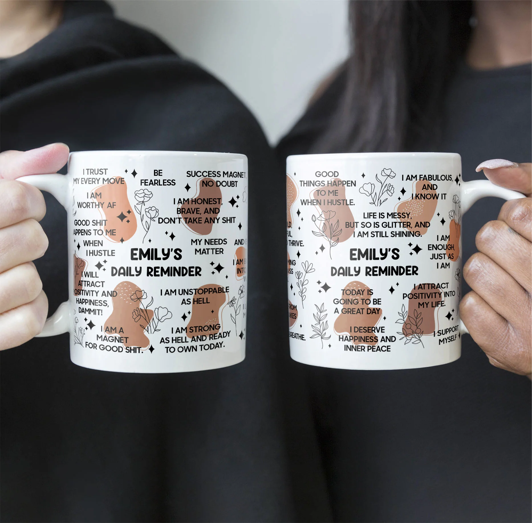 My Affirmations Mug - Self Gift, Gifts For Daughter, Friends - Personalized Mug - Image 3