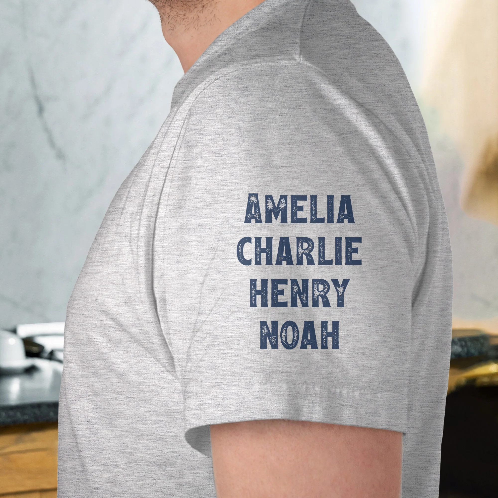 My Favorite People Call Me Grandpa Vintage Style - Personalized Shirt - Image 2