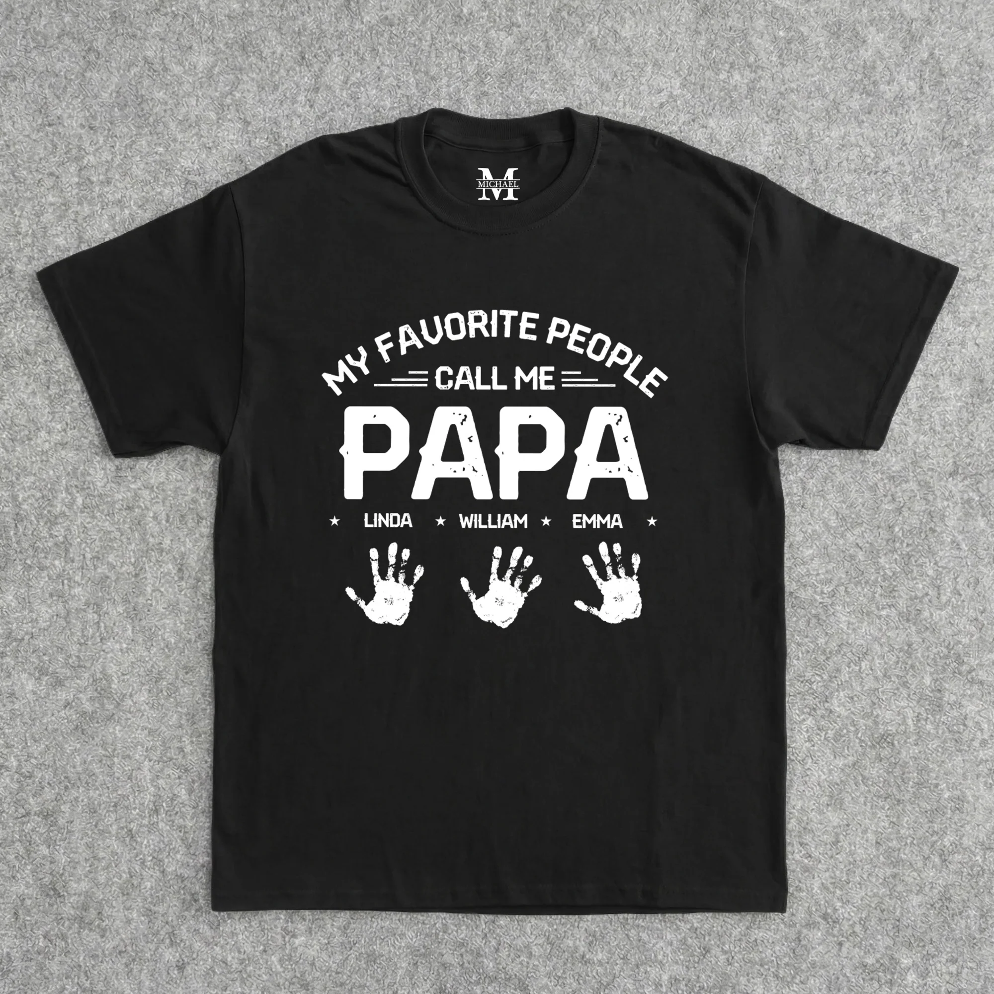 My Favorite People Call Me Papa - Personalized Shirt - Image 4