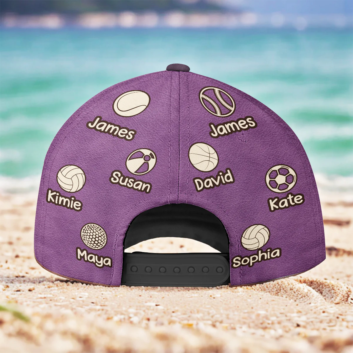 My Favorite Players Call Me Grandma - Personalized Classic Cap - Image 3