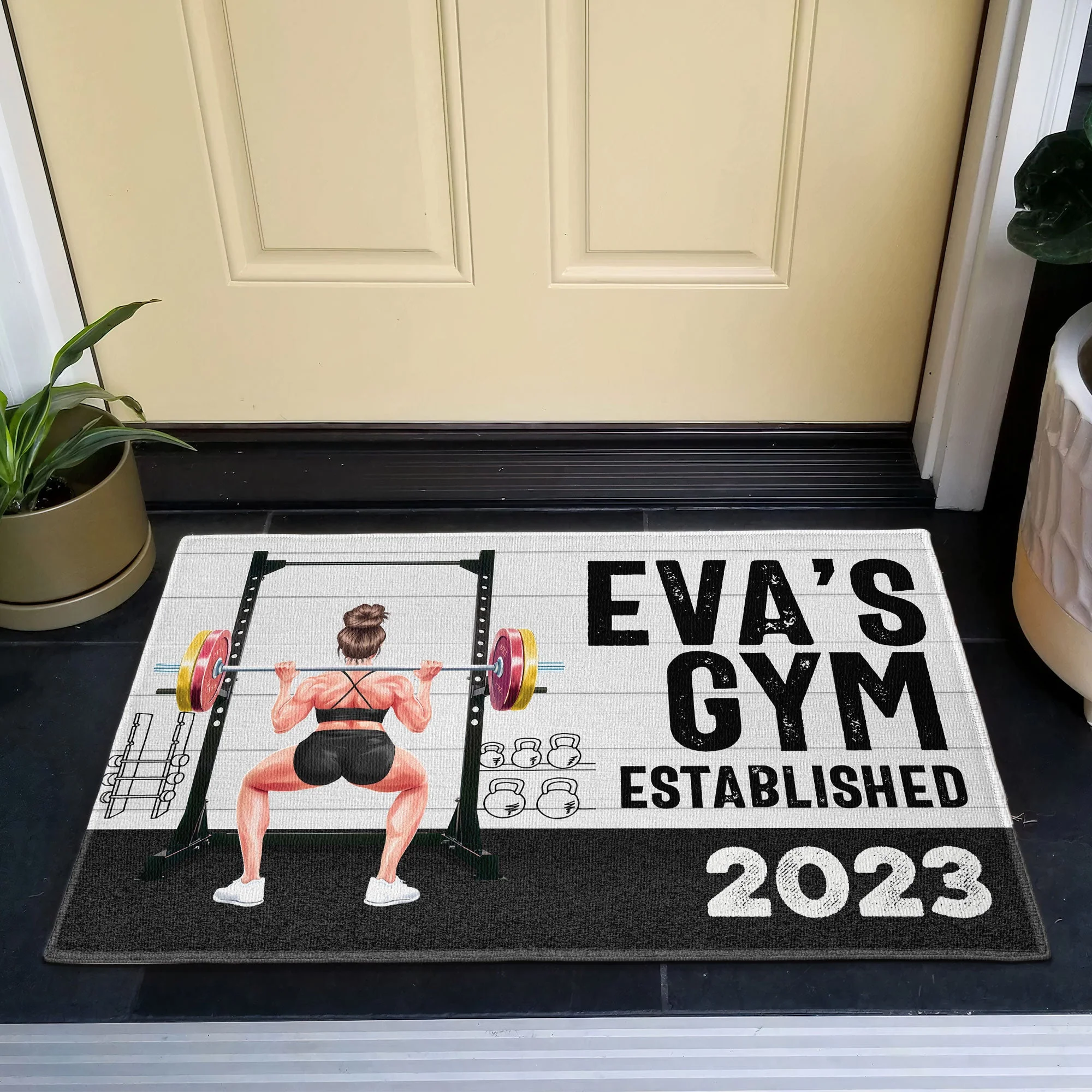 My Gym - Personalized Doormat - Image 3