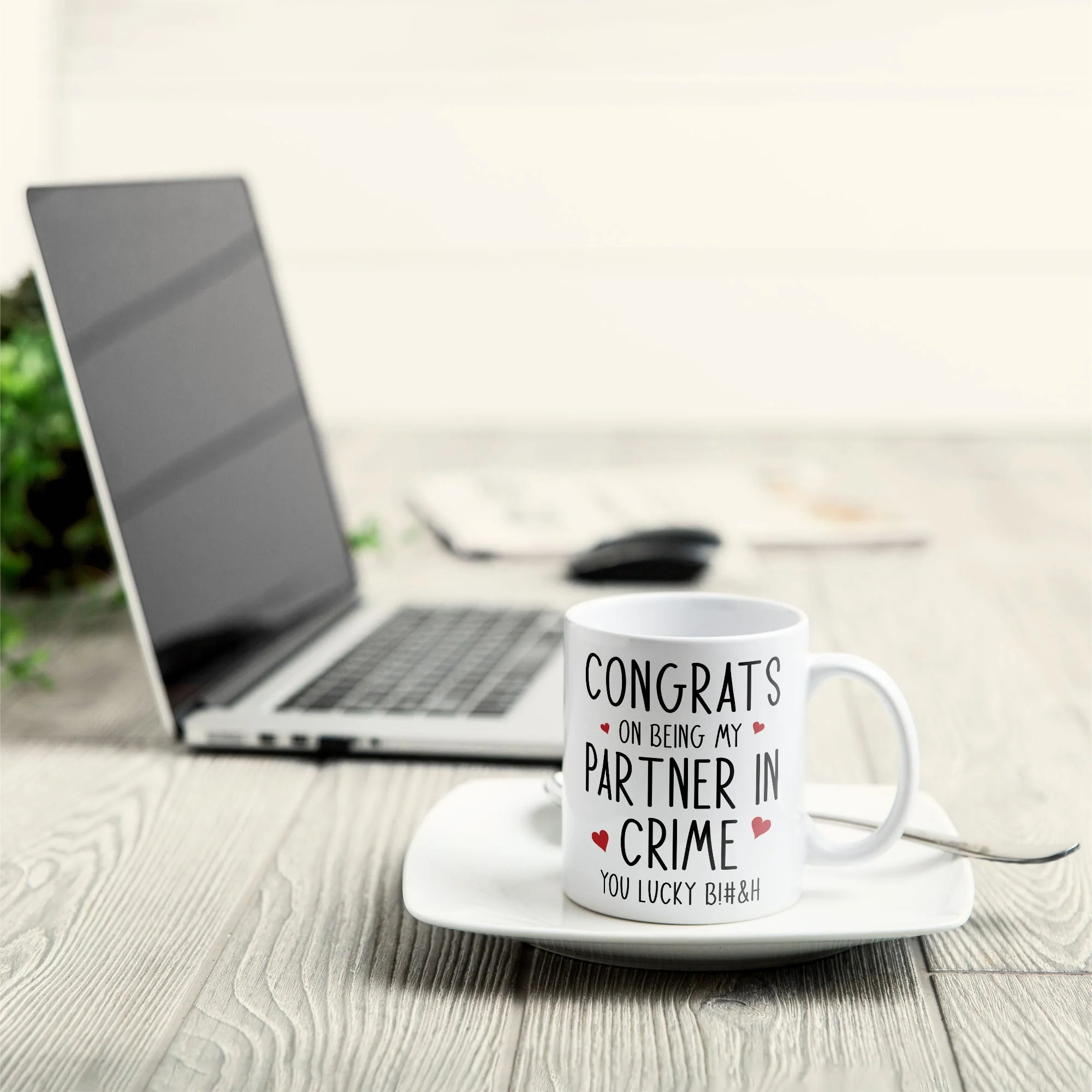 My Partner In Crime - Personalized Mug - Image 5