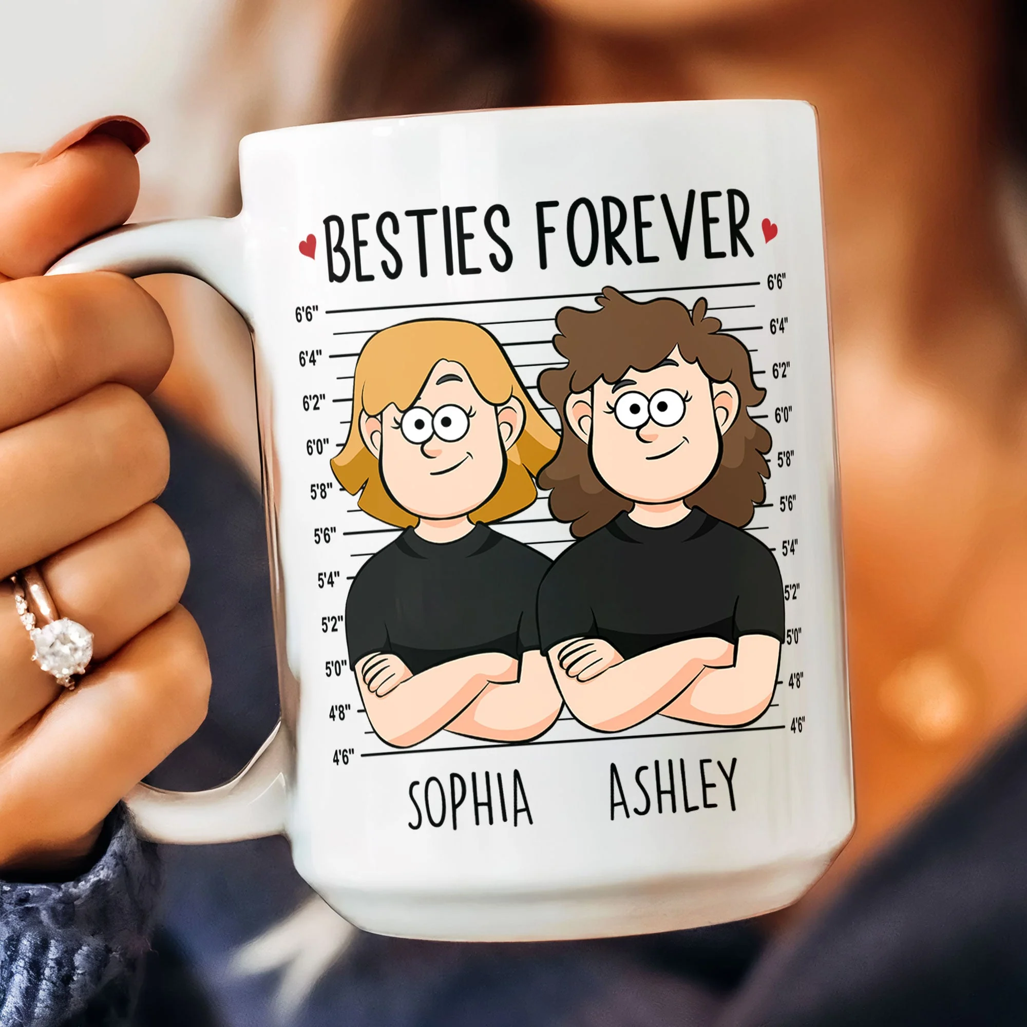 My Partner In Crime - Personalized Mug - Image 9