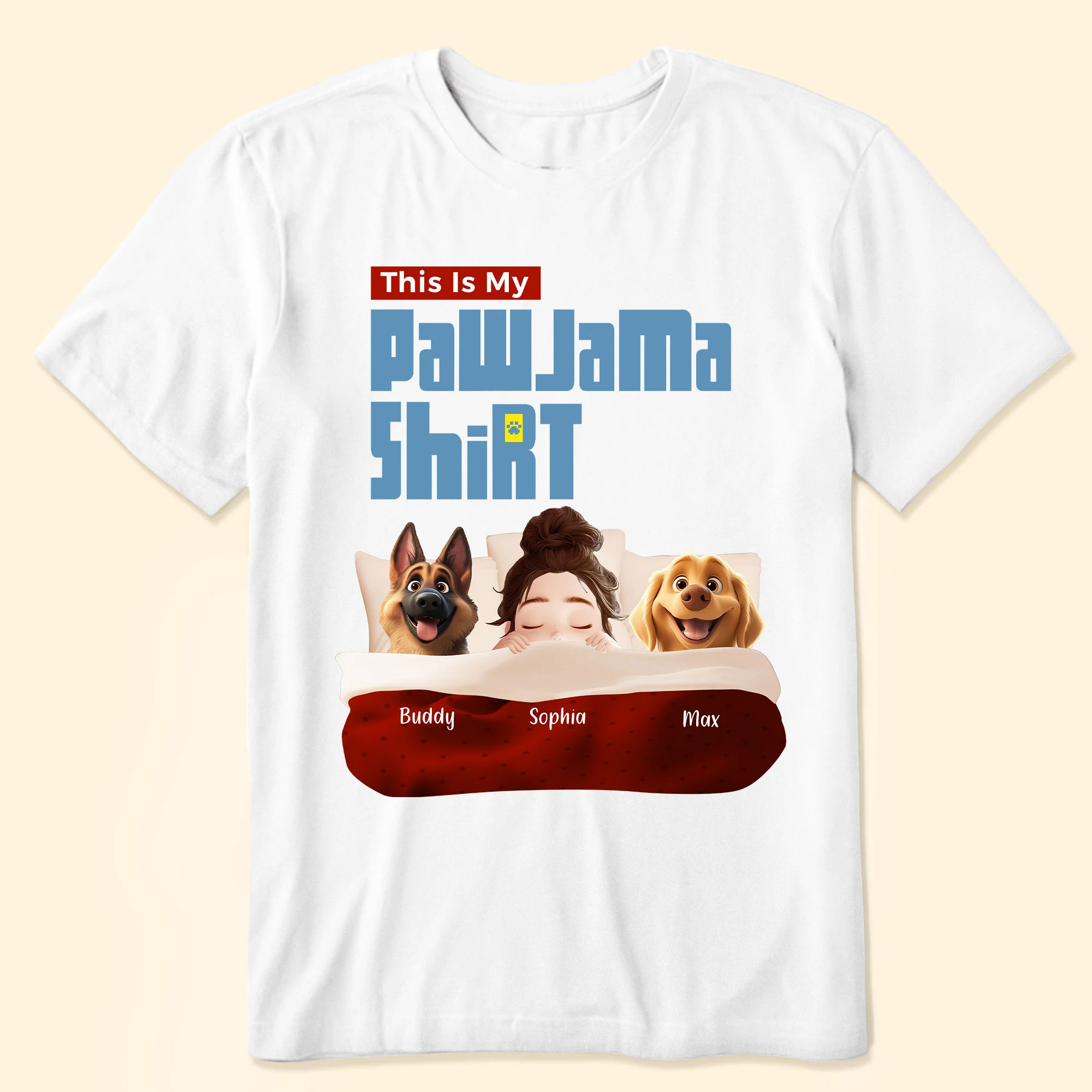 My Pawjama Shirt - Personalized Shirt - Image 3