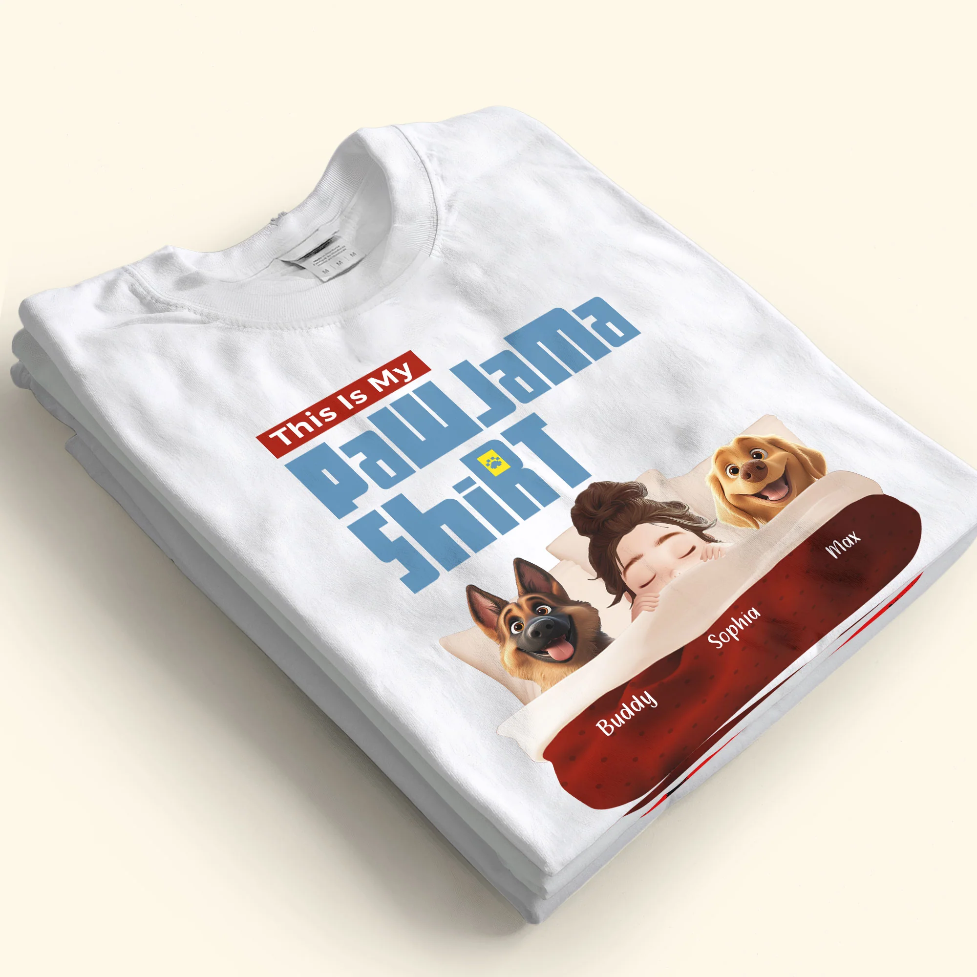 My Pawjama Shirt - Personalized Shirt - Image 4