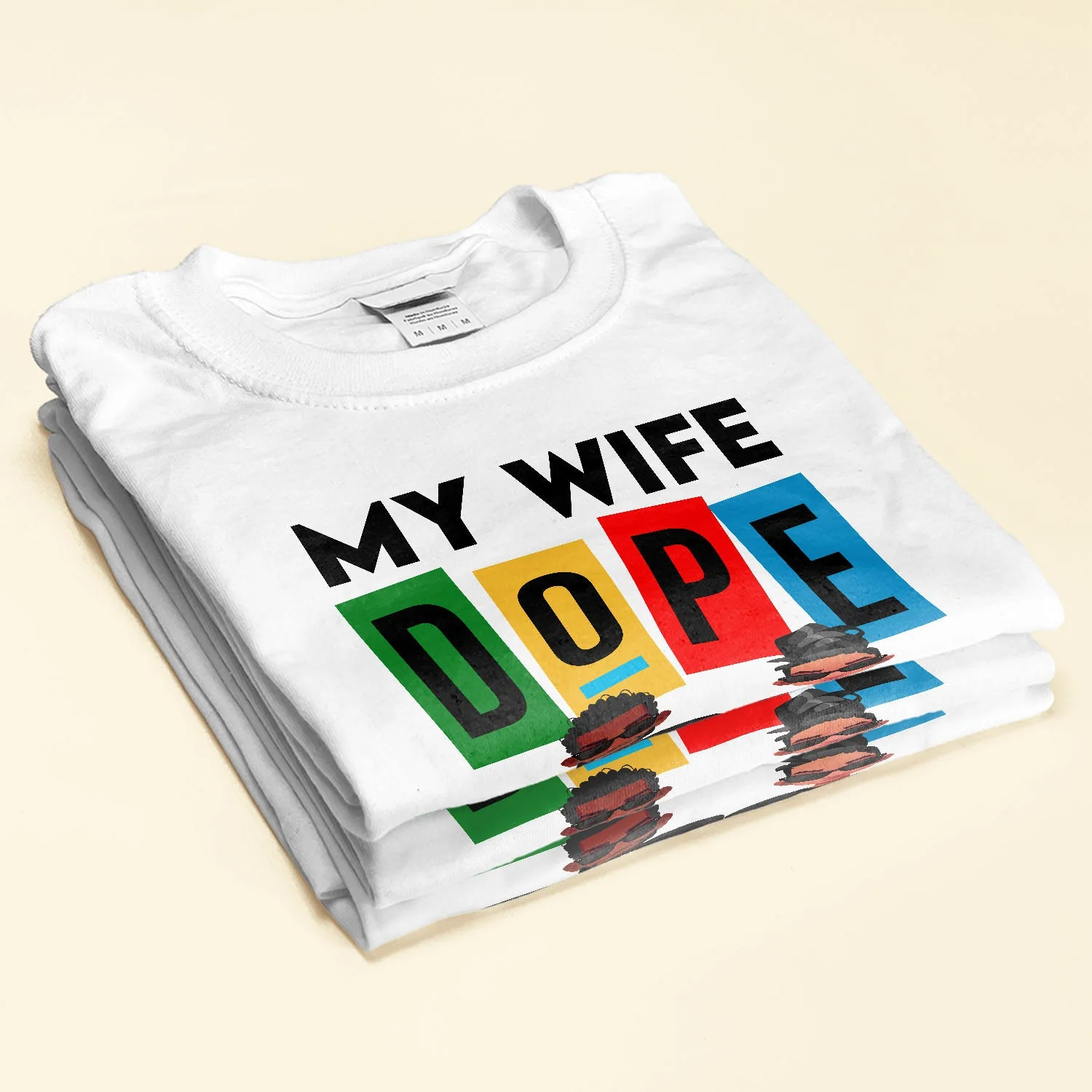 My Wife My Husband Dope - Personalized Matching Couple Shirts - Image 2