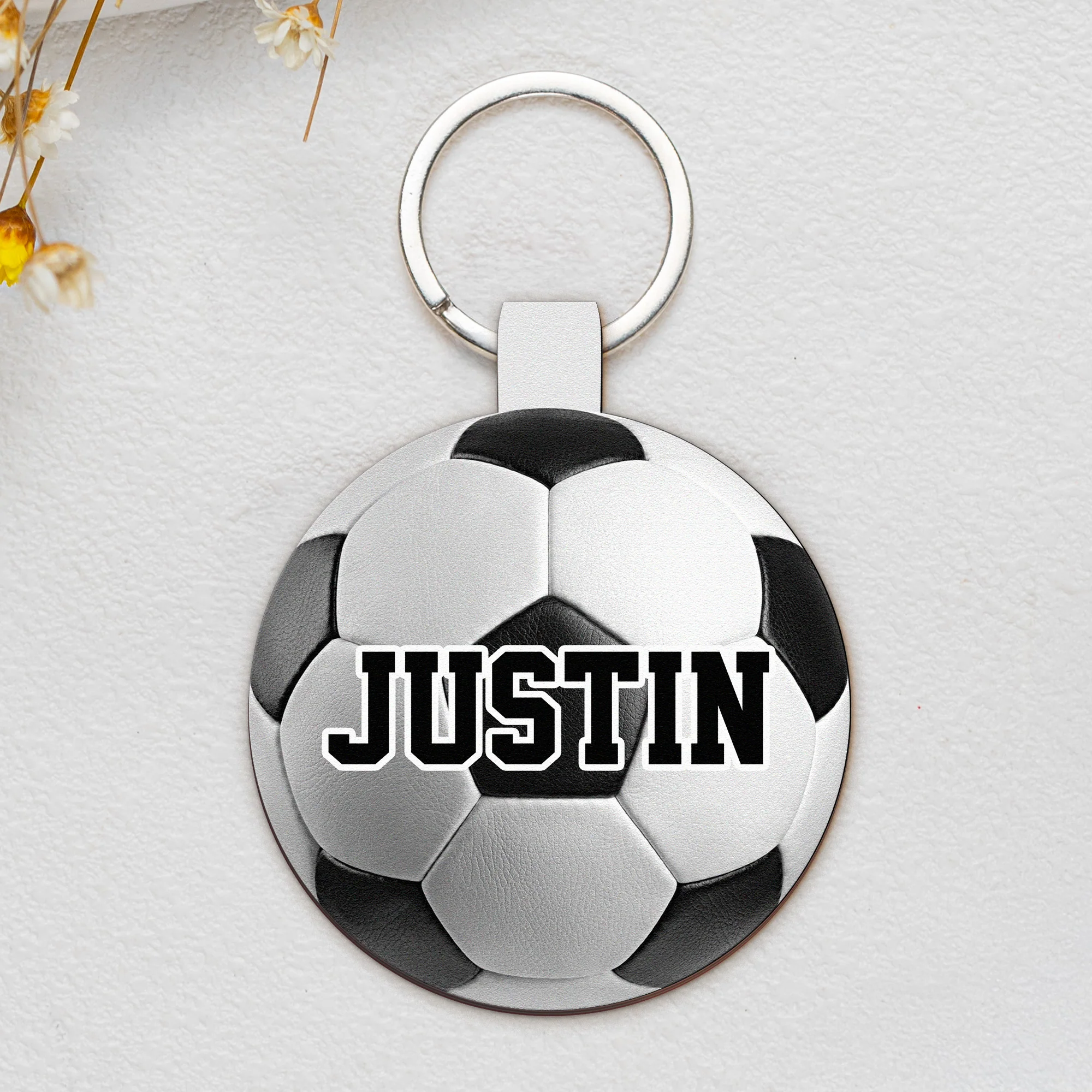 Nametag Customized Sports, Gift For Baseball, Hockey, Soccer, Basketball Teams & Coaches - Personalized Keychain - Image 3