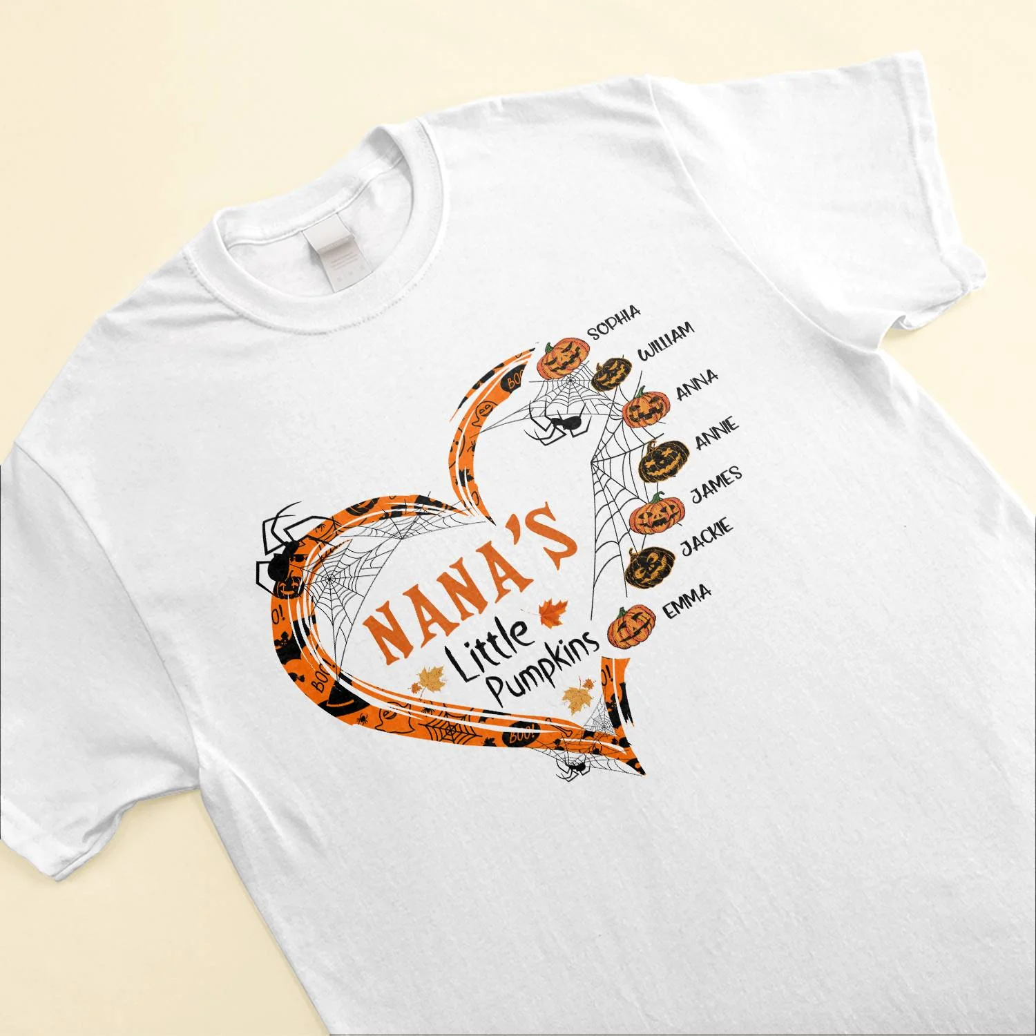 Nana's Little Pumpkin - Personalized Shirt - Image 3