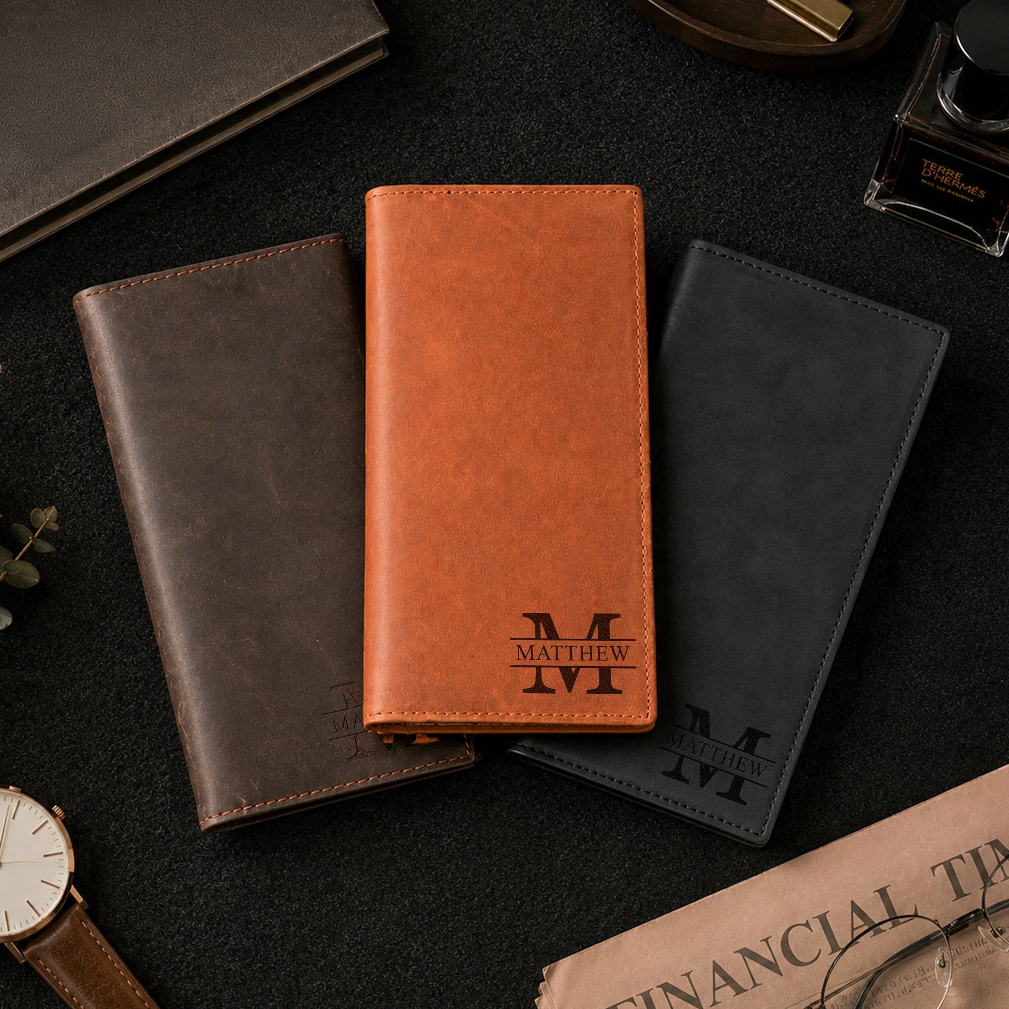 Never Forget That I Love You Gift For Him - Personalized Wallet - Image 4