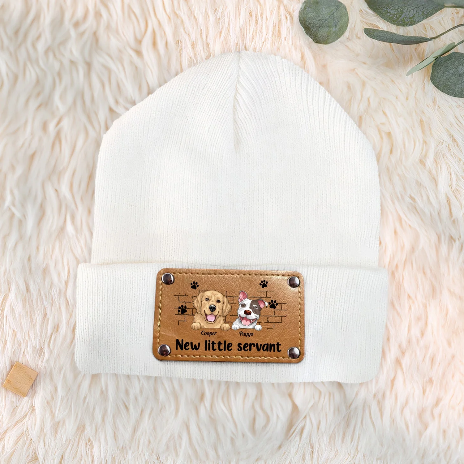 New Little Servant - Personalized Beanie - Image 4