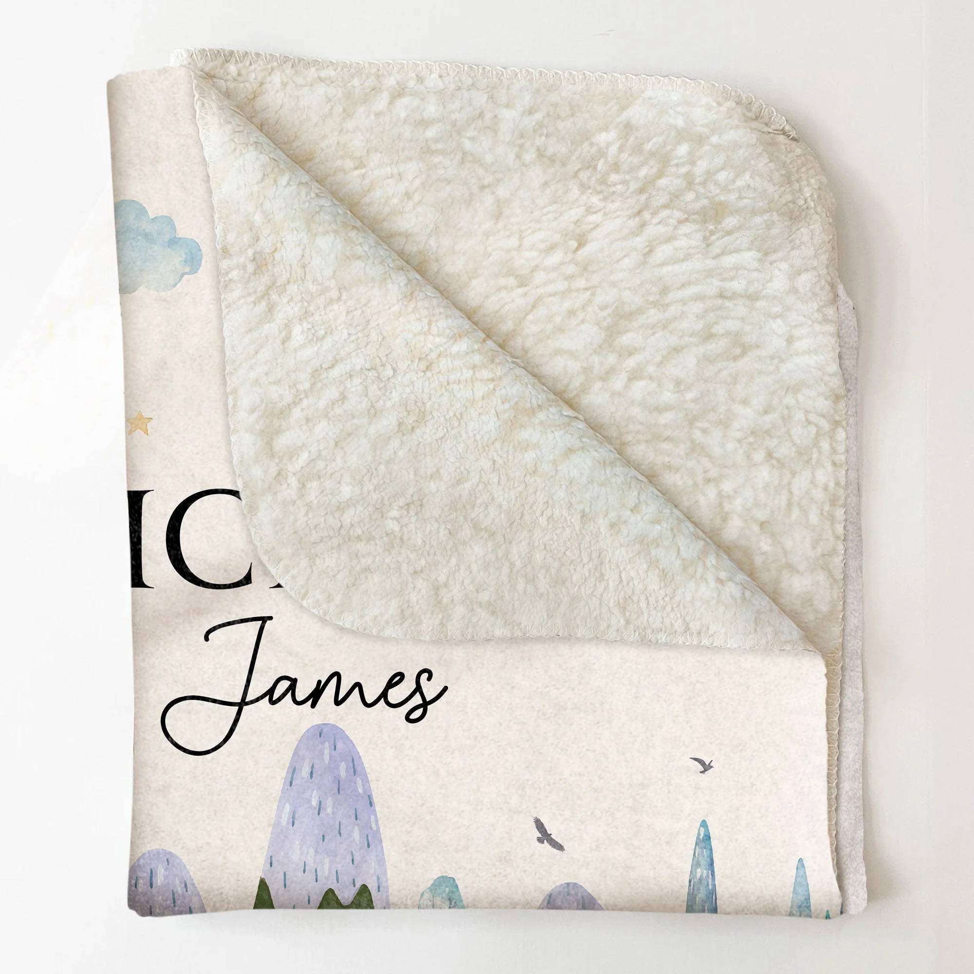 Nursery Room Decor - Personalized Baby Blanket - Image 4