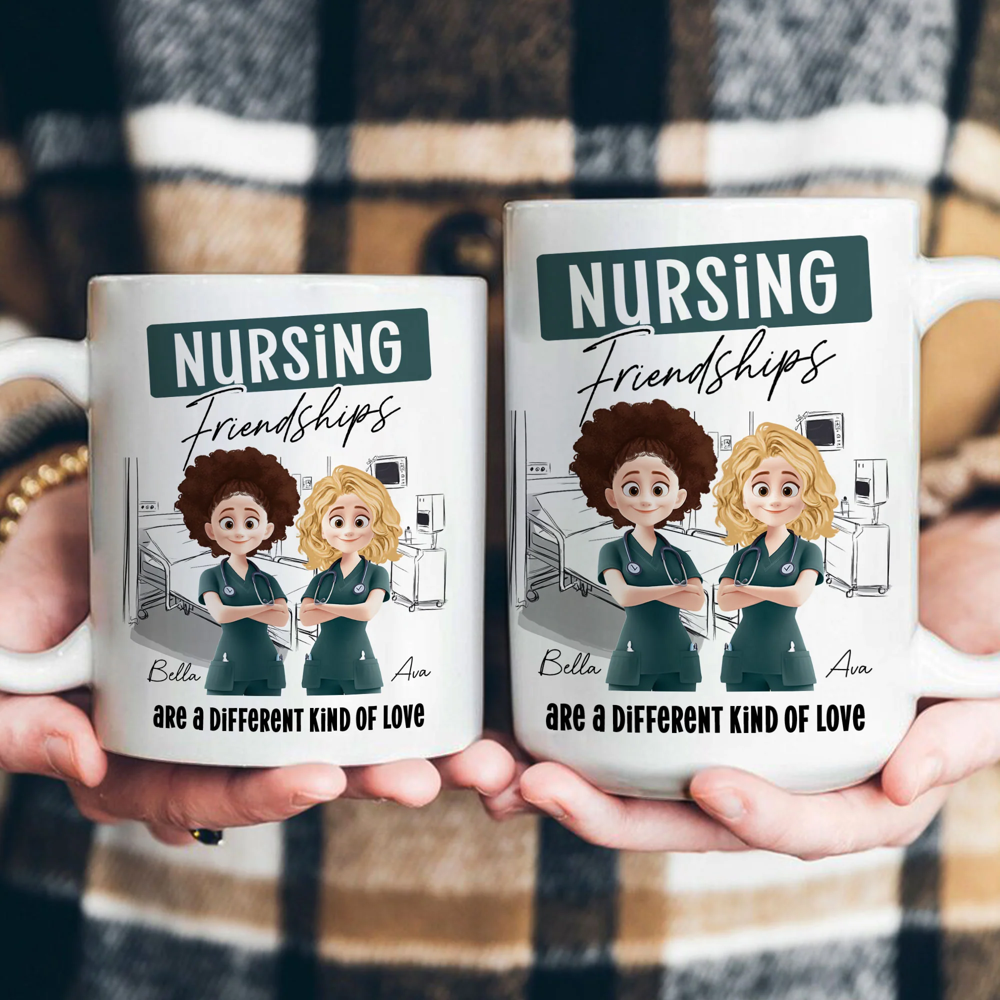 Nursing Friendships - Personalized Mug - Image 5